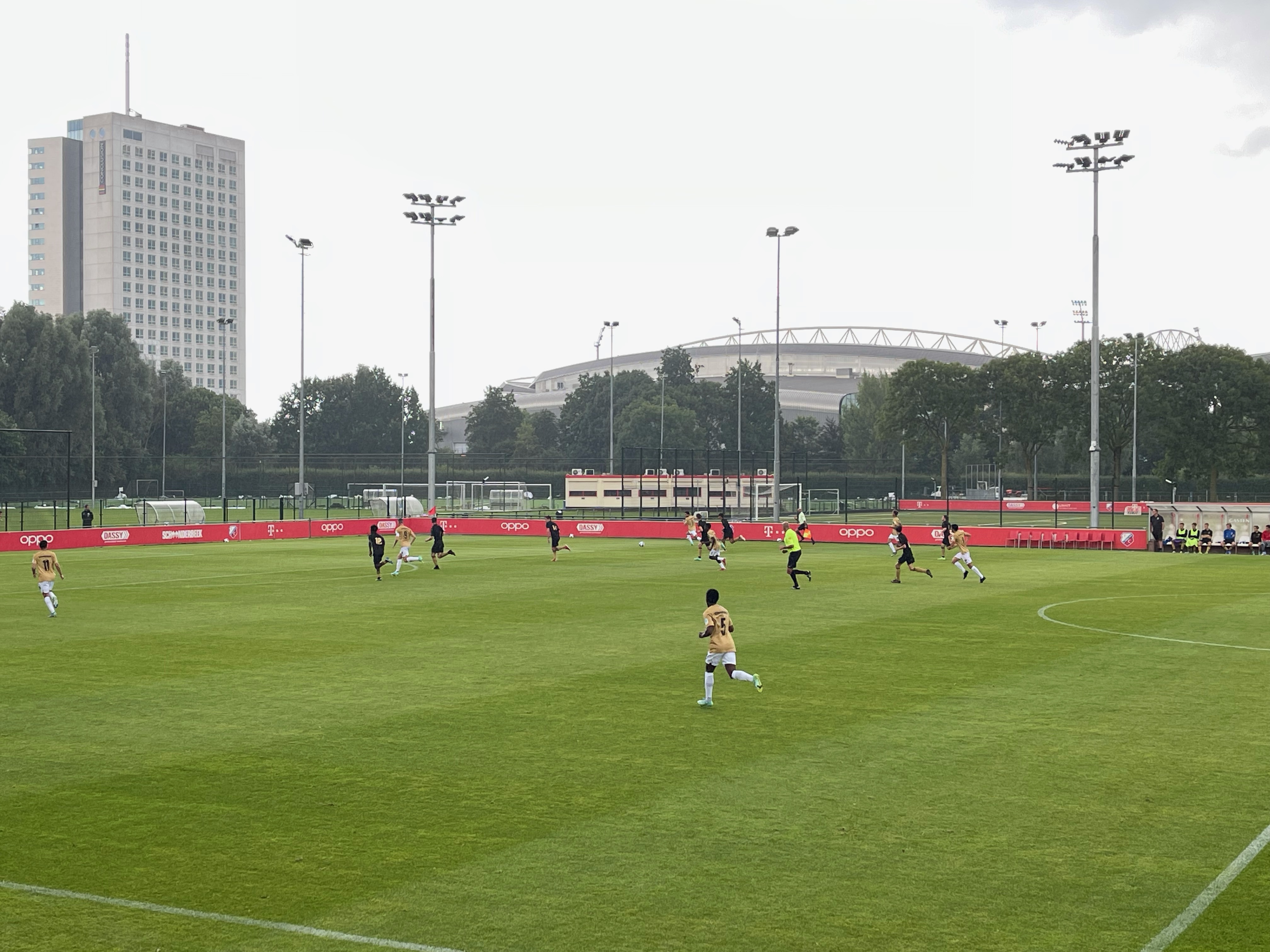 Beloften sluiten oefencampagne af met ruime zege