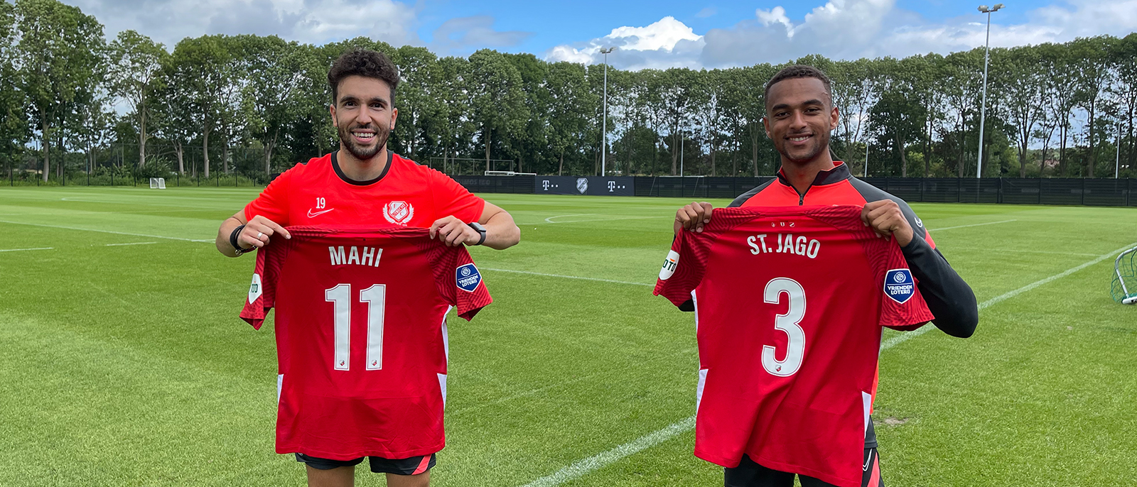 De rugnummers voor seizoen 2021/2022