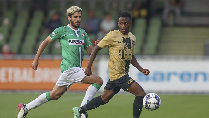 HIGHLIGHTS | Jong FC Utrecht pakt een punt in Dordt