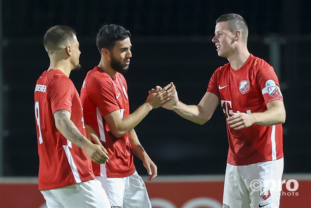 Jong FC Utrecht aan de bak tegen Roda JC Kerkrade