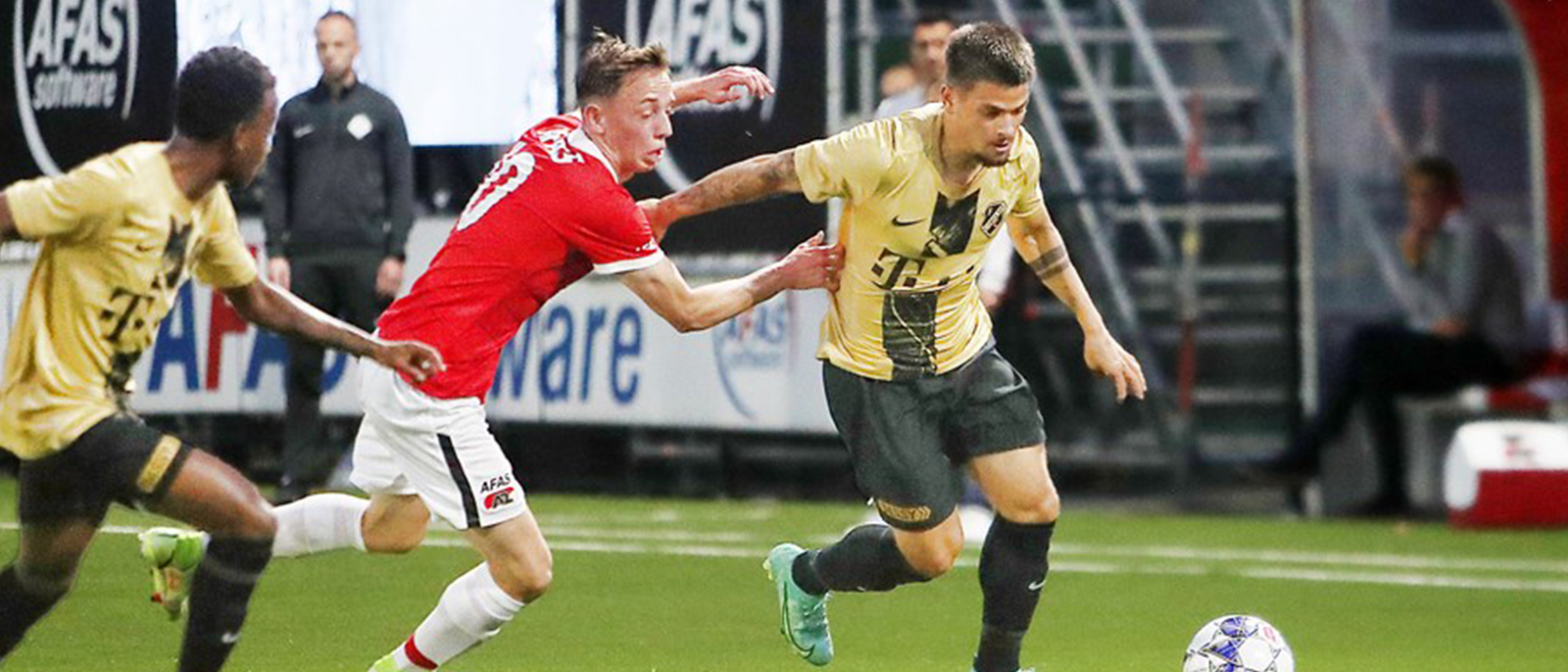 Jong FC Utrecht verslaat koploper Jong AZ
