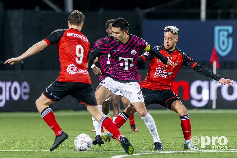 Jong FC Utrecht verliest in Helmond