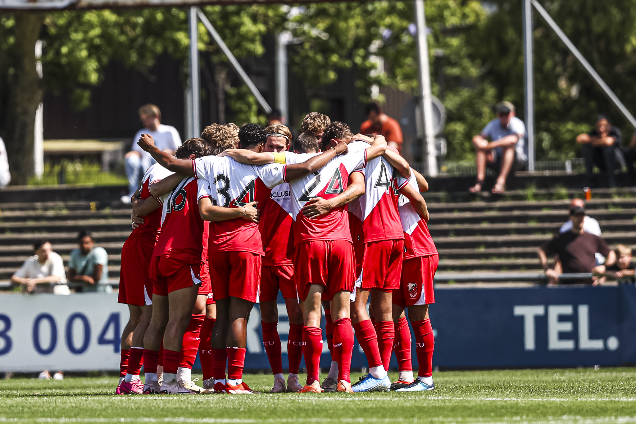 Voorbereiding krijgt meer vorm, oefenwedstrijd in Stadion Galgenwaard