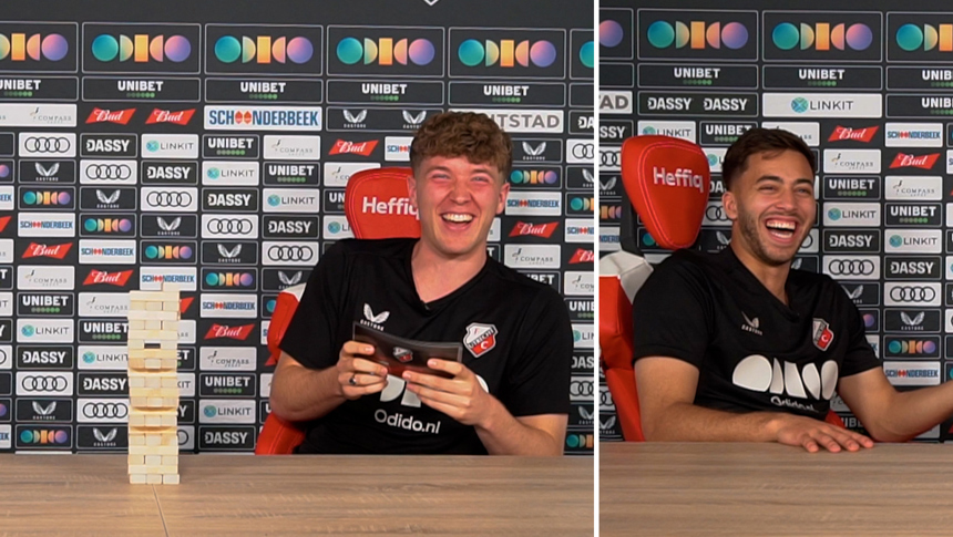 ROMENY & EL KAROUANI, Q&A JENGA-Editie | HILARISCH