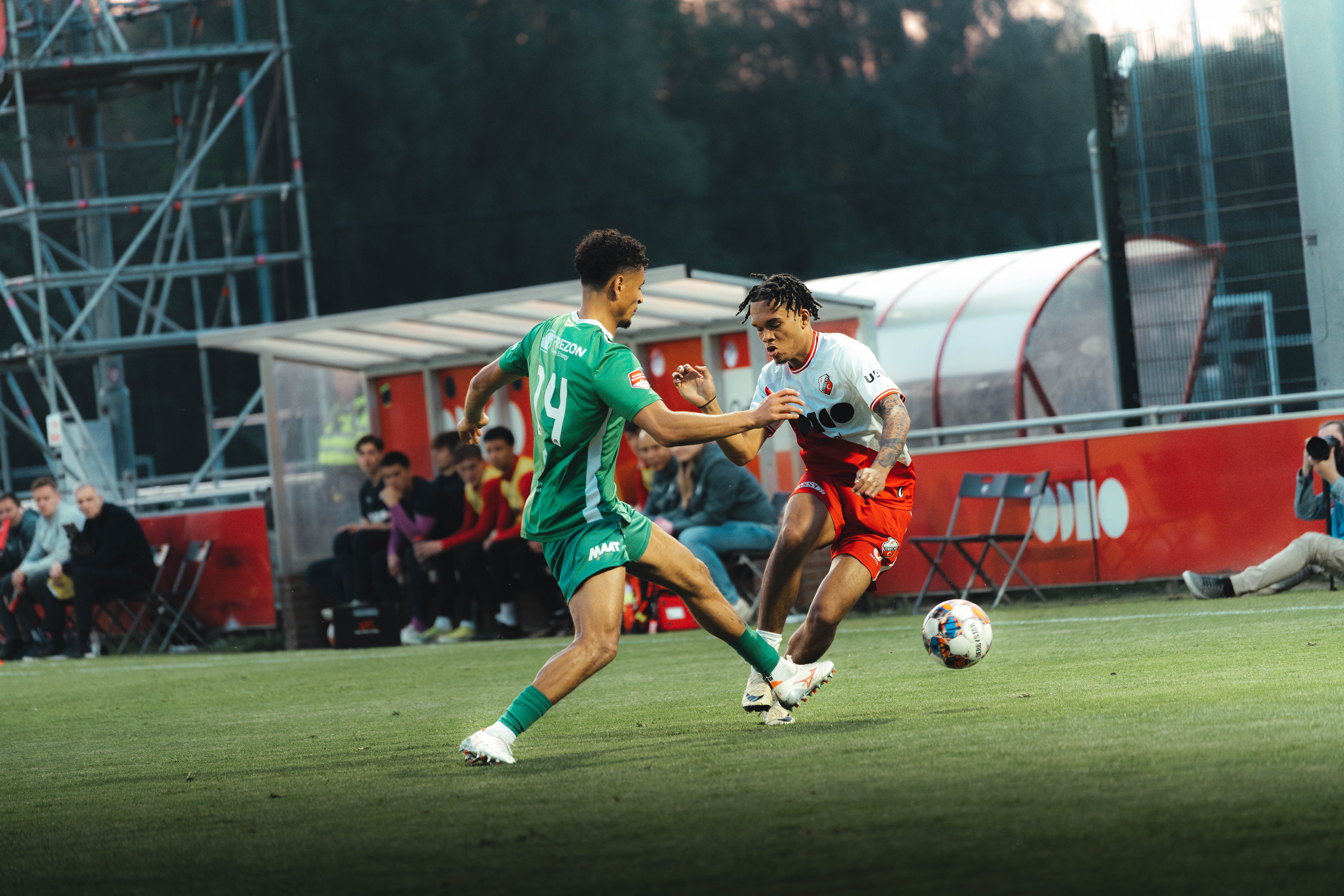 Beloftenploeg sluit seizoen af met gelijkspel op Sportcomplex Zoudenbalch