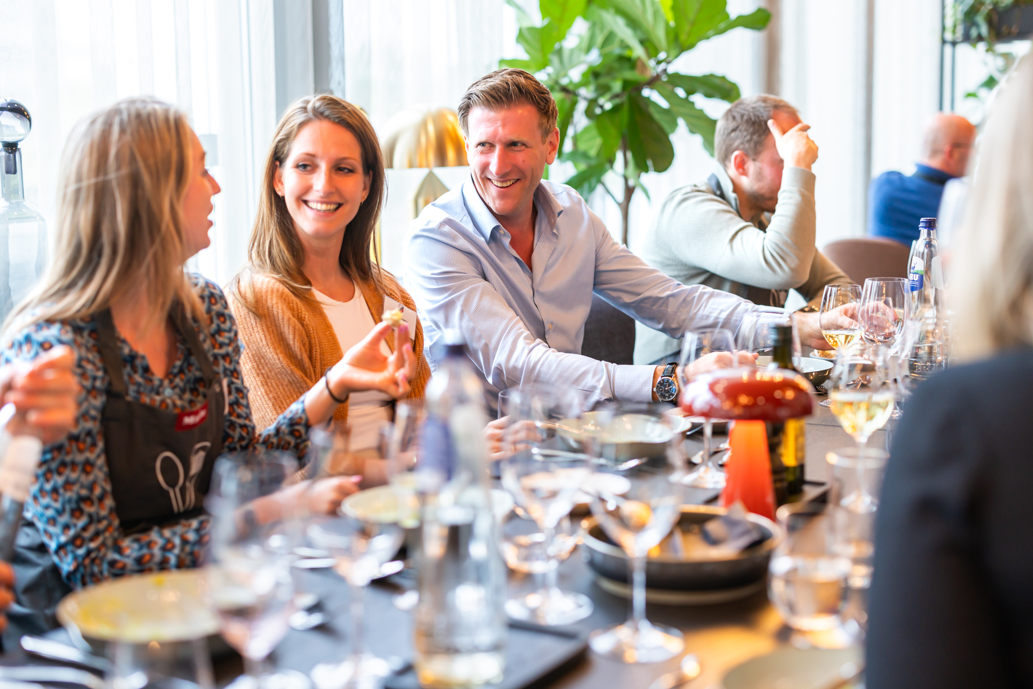 Waardevolle verbindingen ontstaan tijdens Miele Kookworkshop