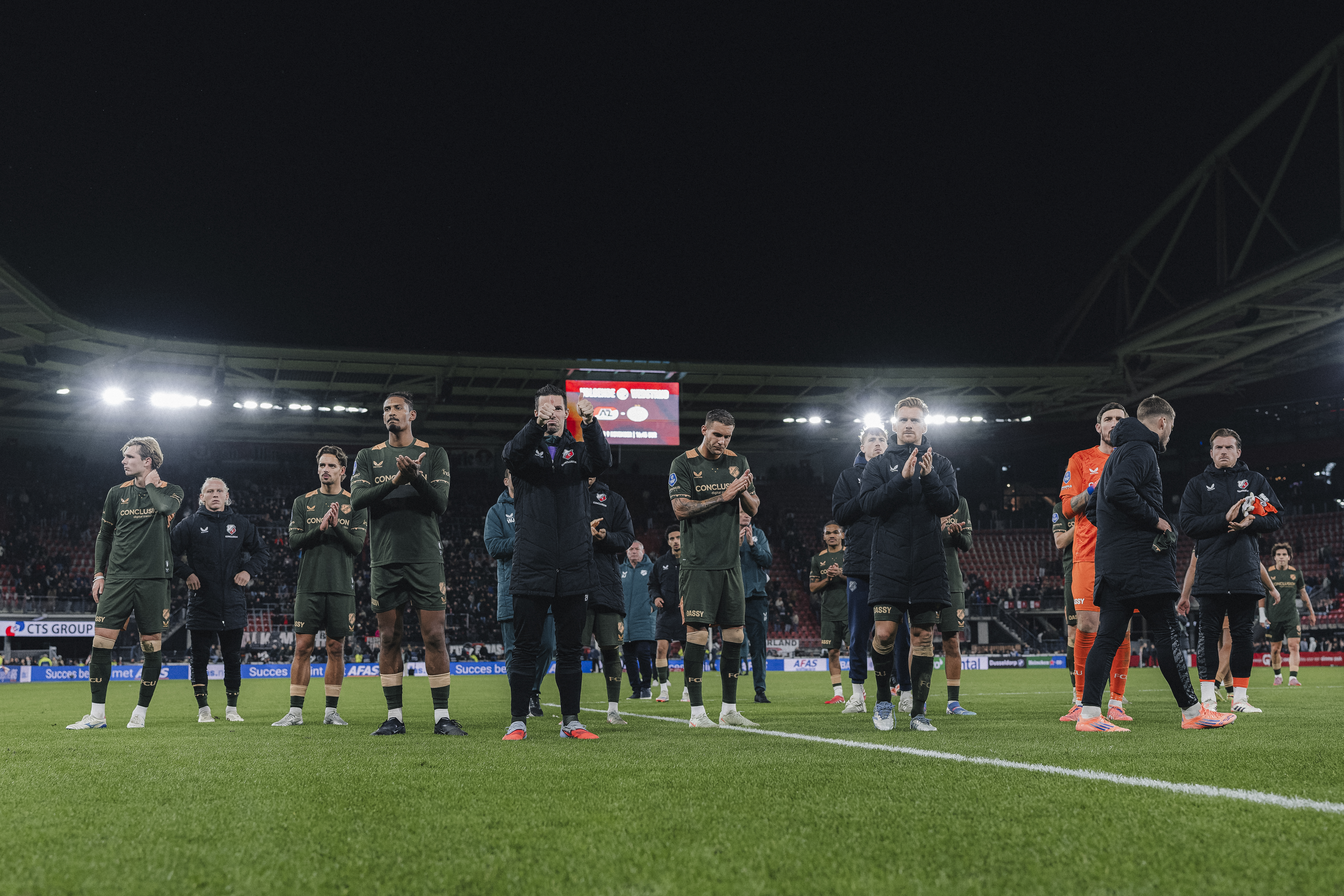 FC Utrecht onderuit bij AZ