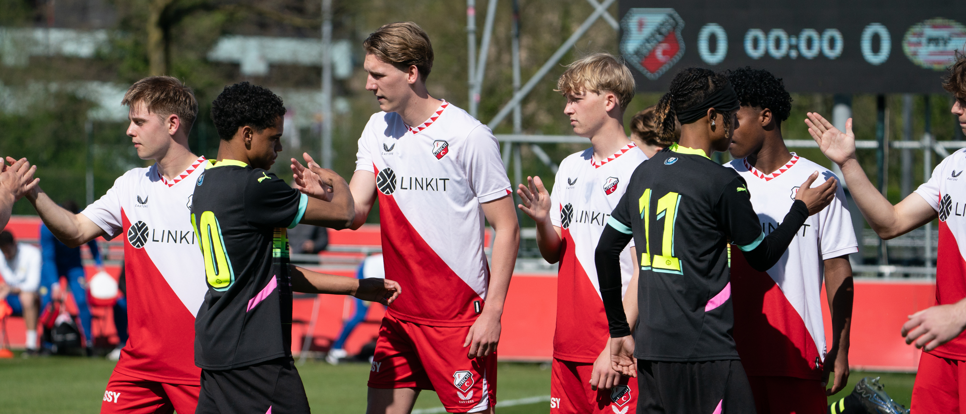 Nipte nederlaag FC Utrecht O19 tegen koploper