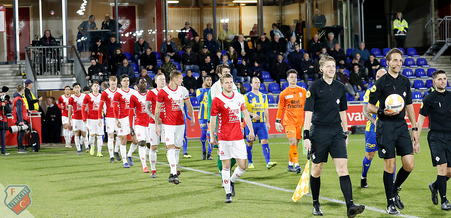 Jong FC Utrecht treft Telstar op Zoudenbalch
