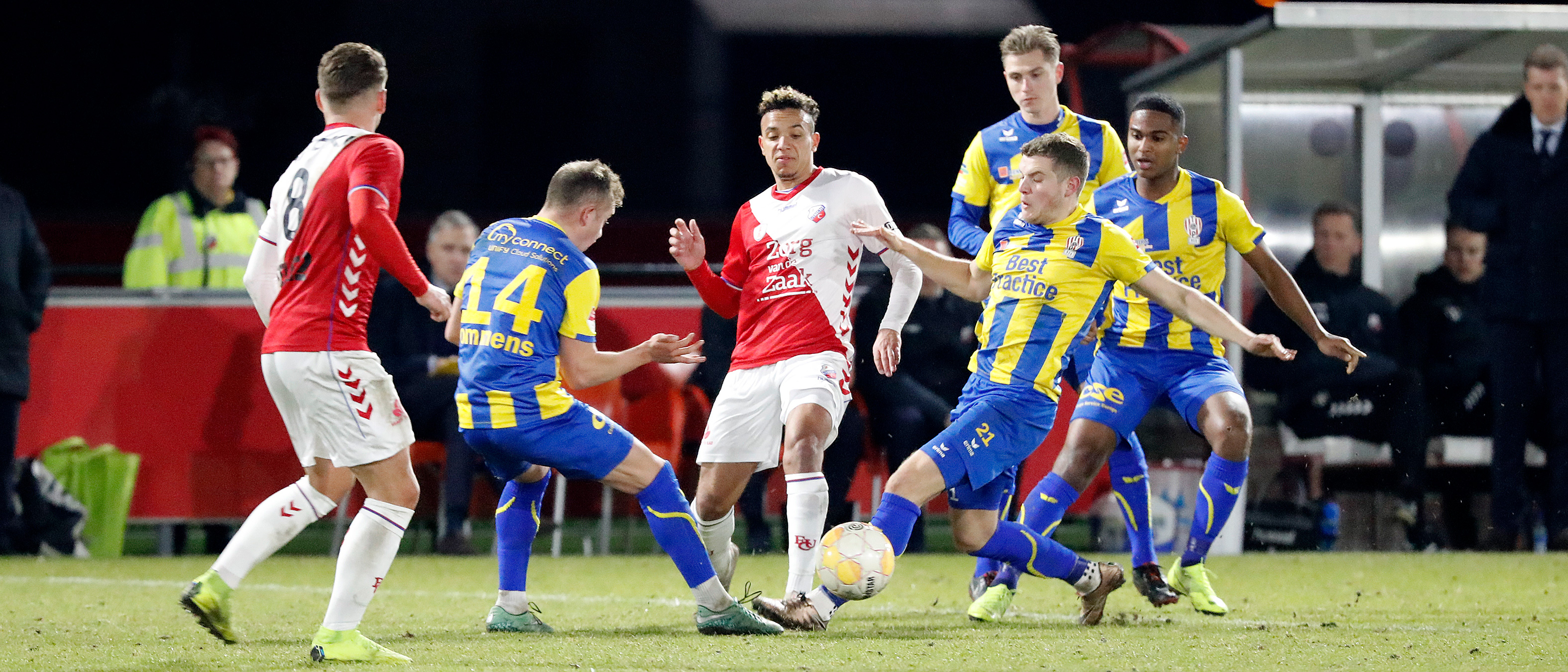 Jong FC Utrecht verliest van TOP Oss