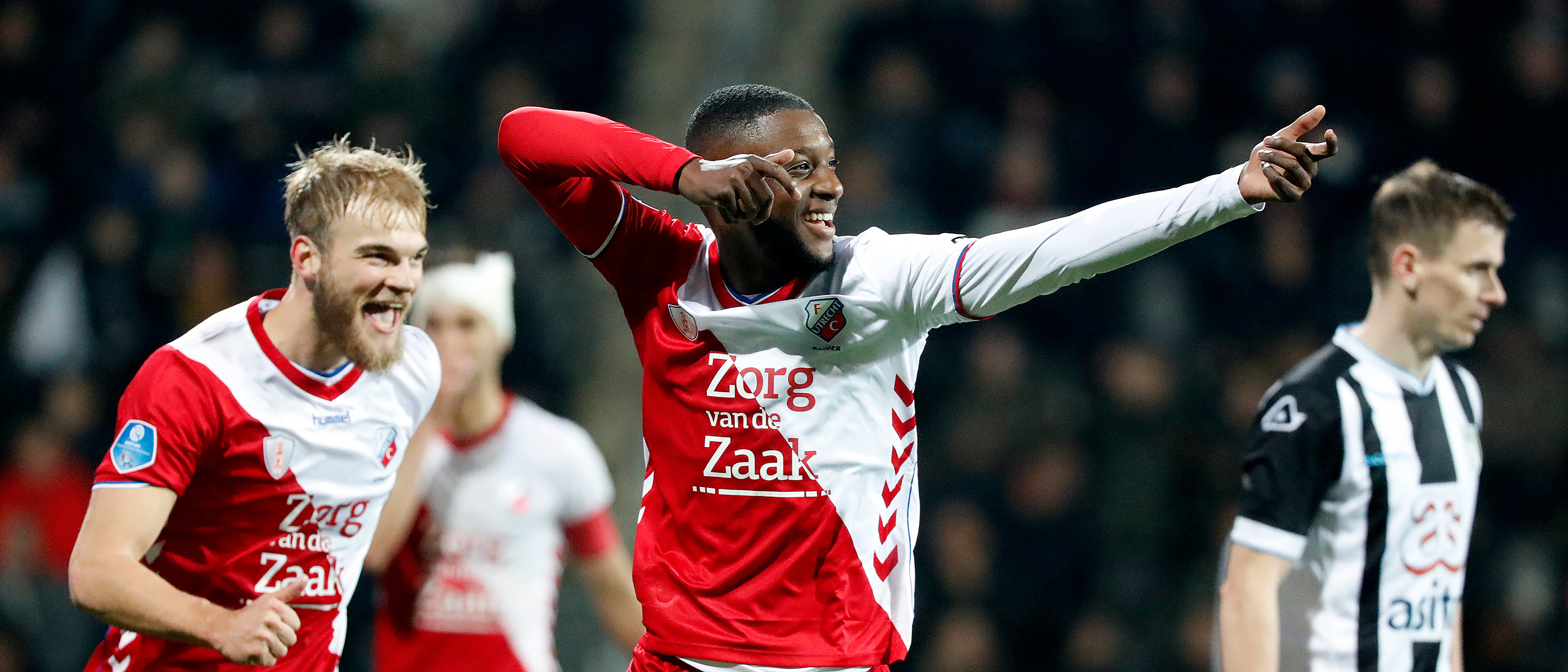 Polonaise in Polman Stadium for FC Utrecht