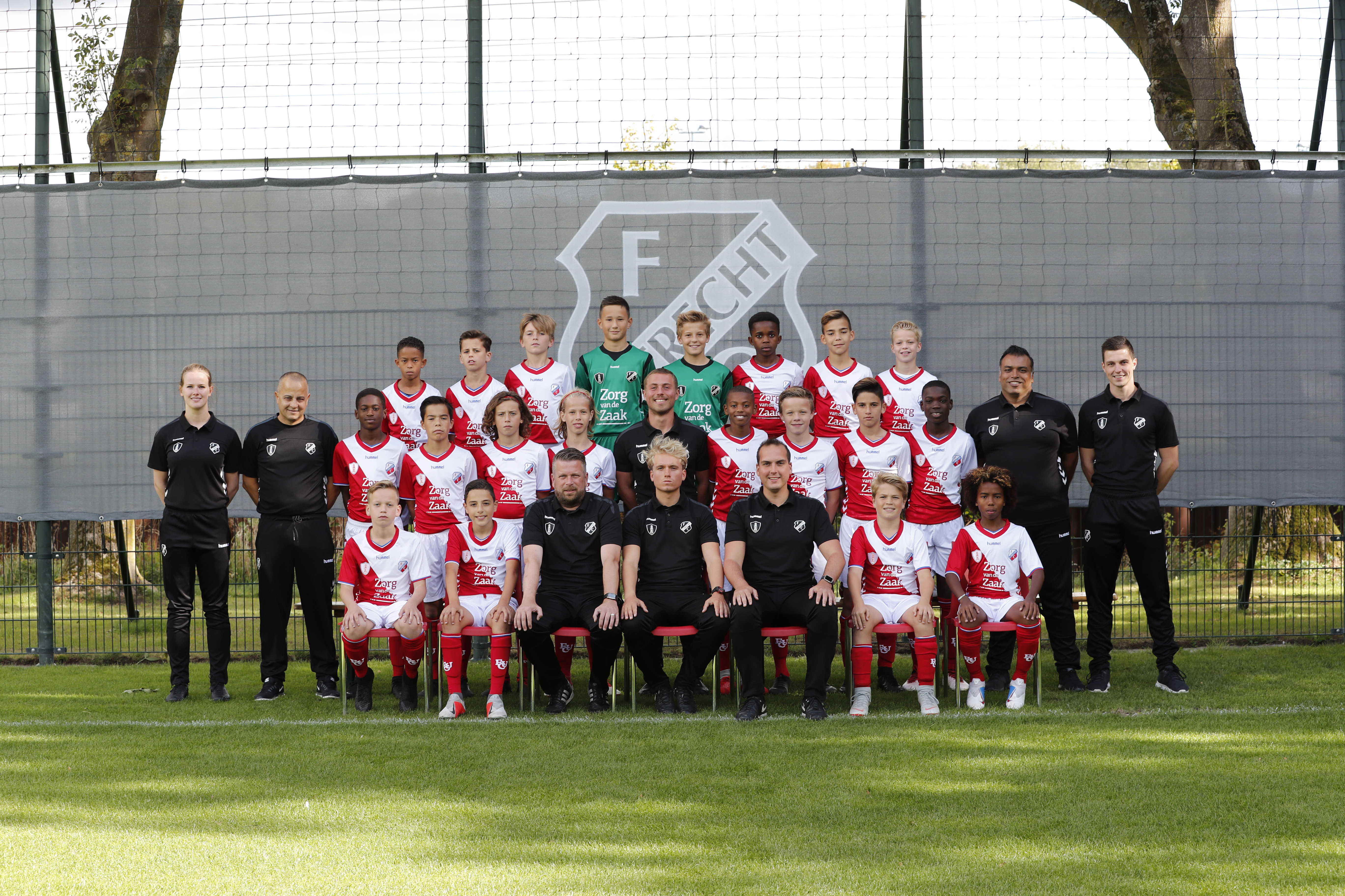 Kleine nederlaag voor FC Utrecht O13