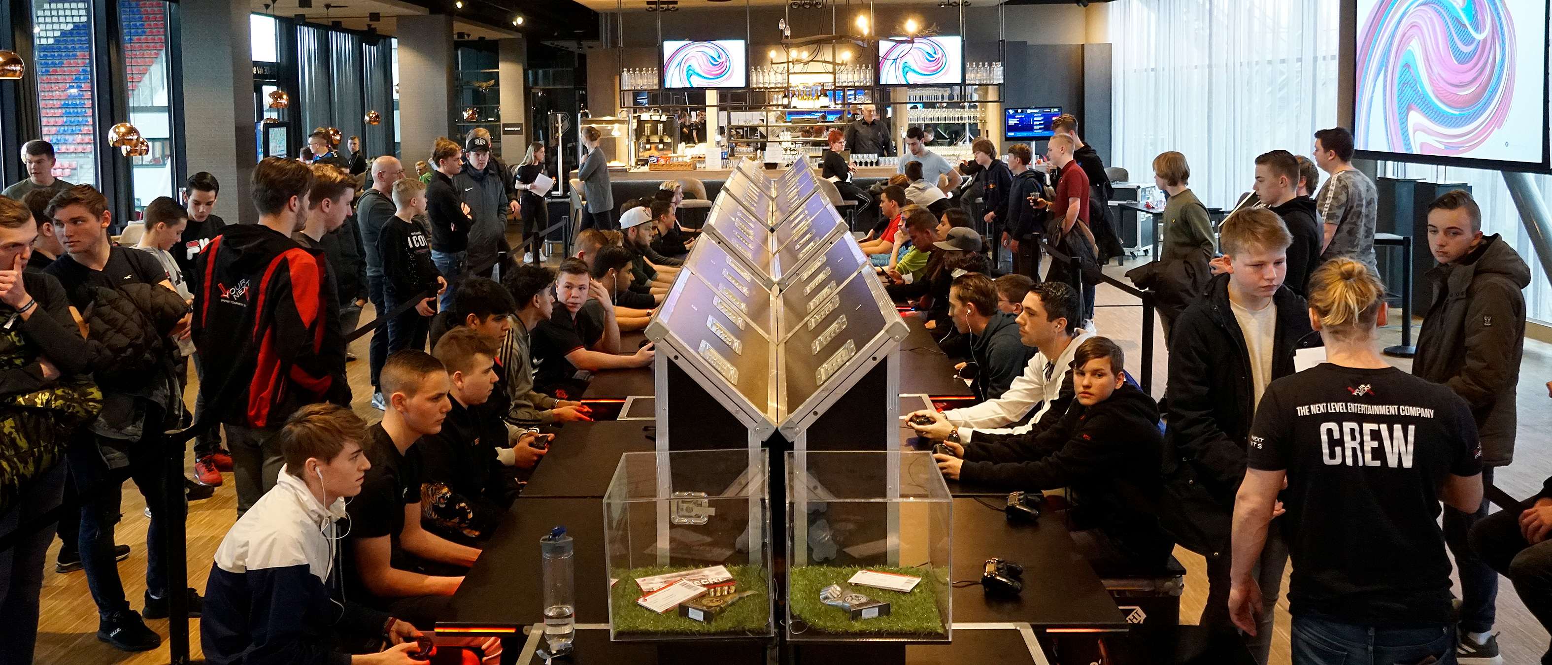 Virtuele spanning in Stadion Galgenwaard