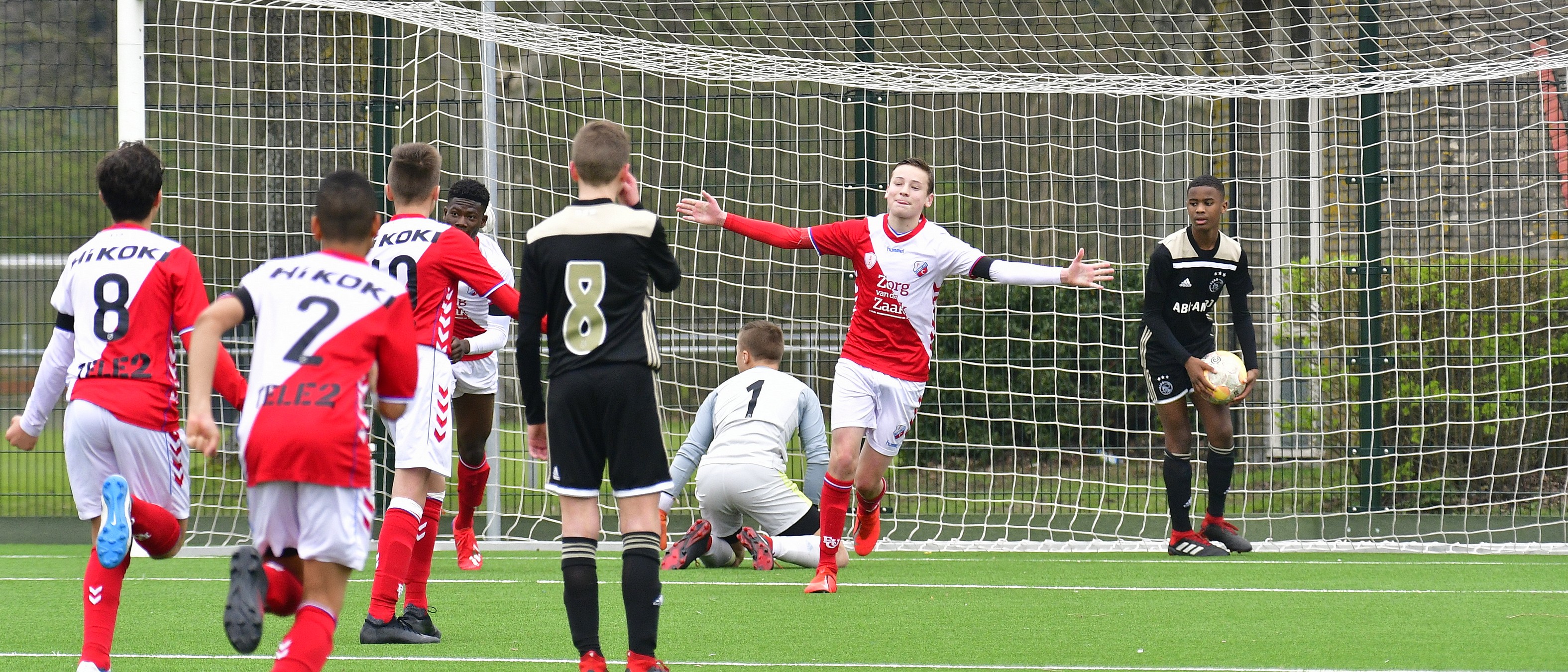 Opnieuw winst FC Utrecht O14 in topper