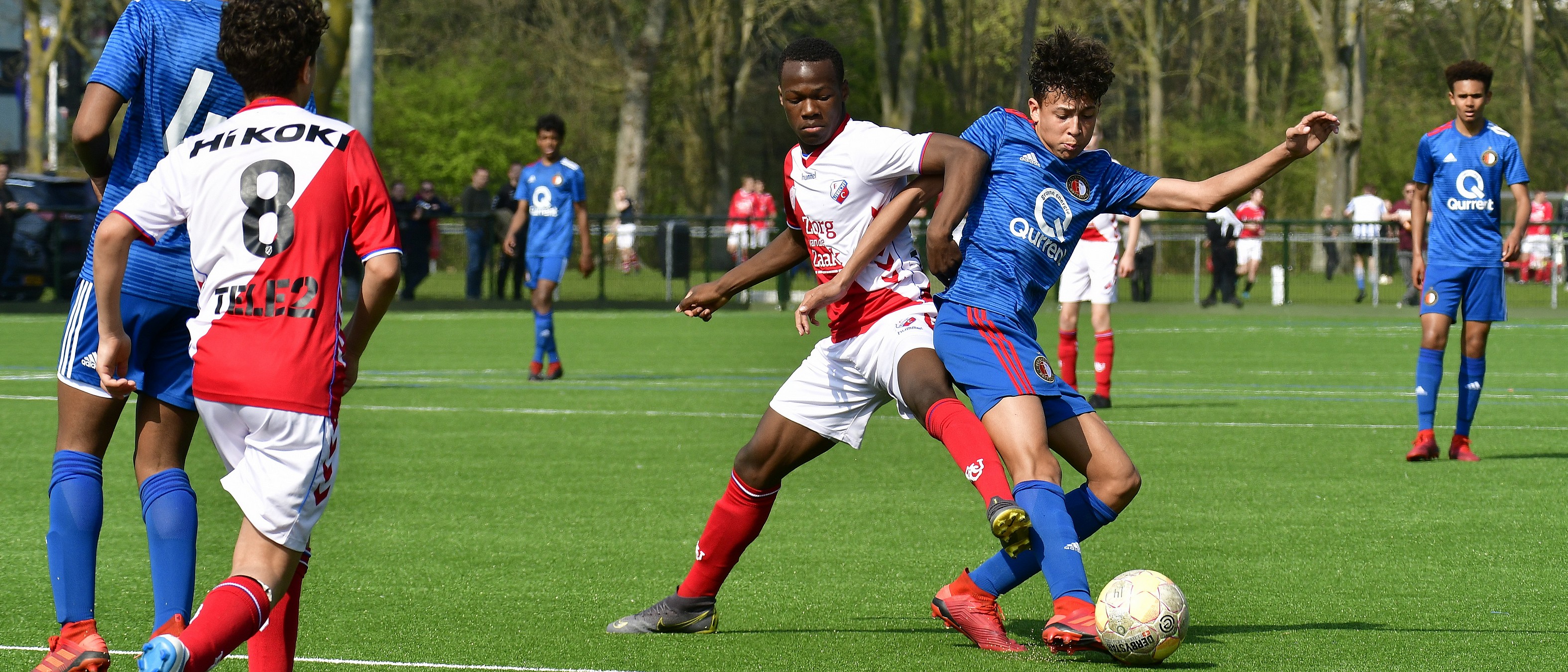 Puntendeling voor FC Utrecht O14