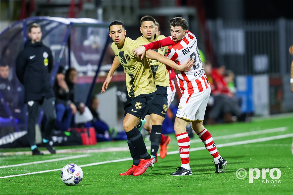 Avond om snel te vergeten voor beloftenploeg