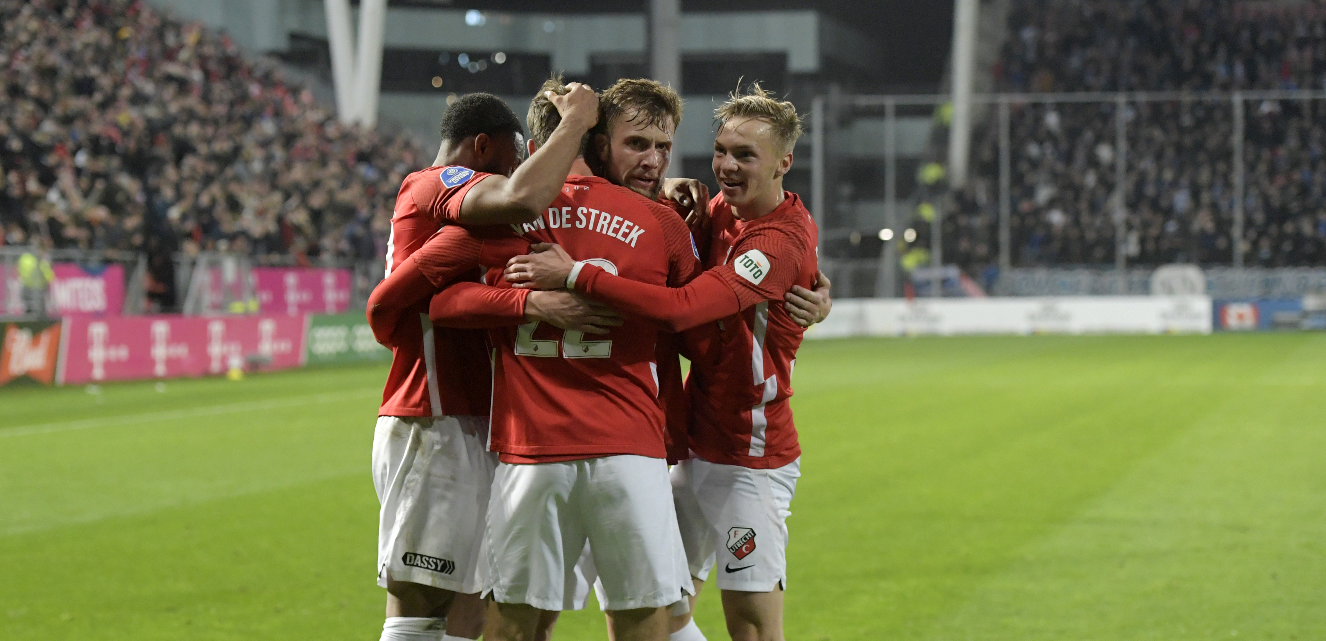 Volle buit op eigen veld