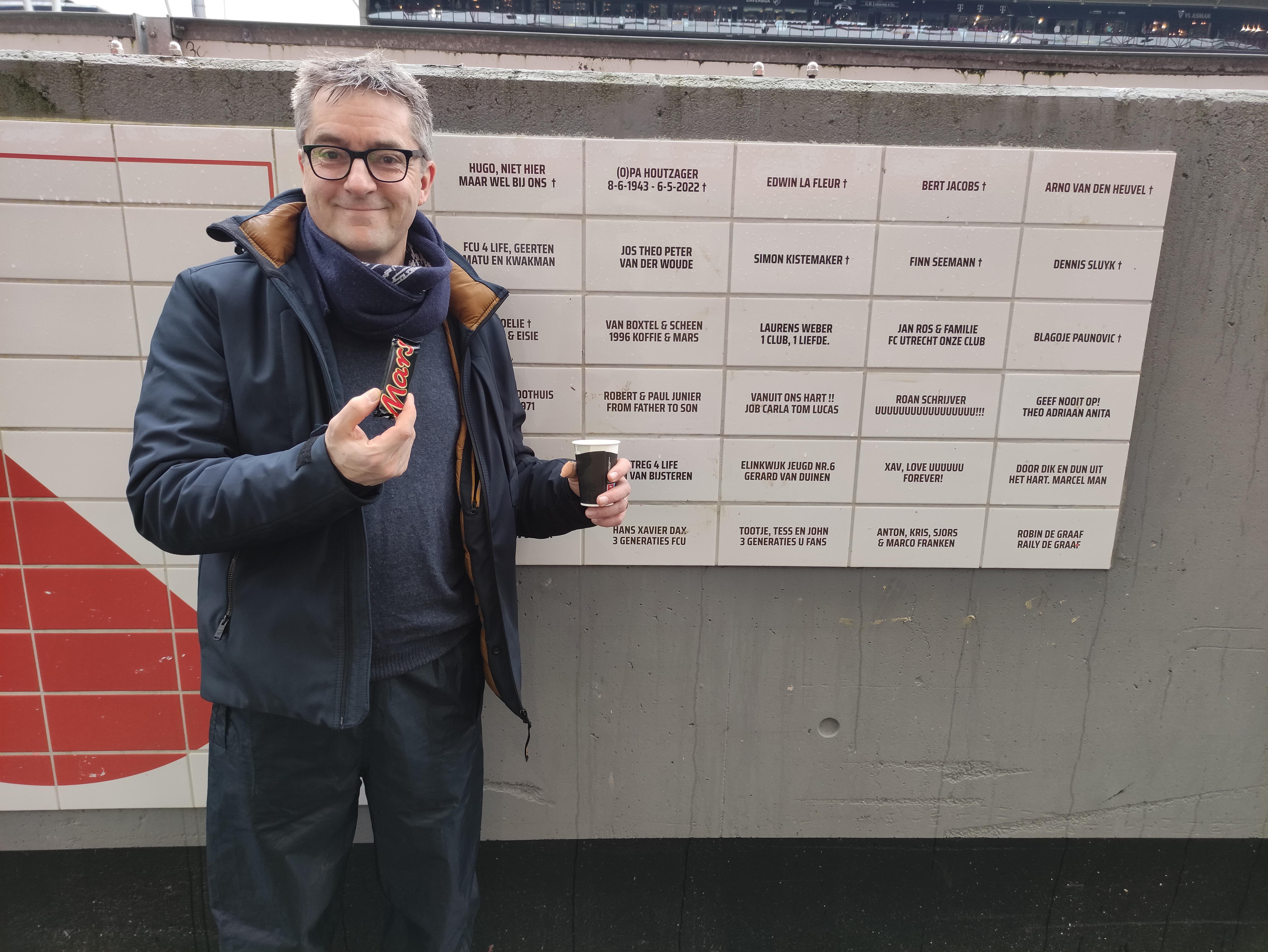 'En die smaakt prima in het stadion!'