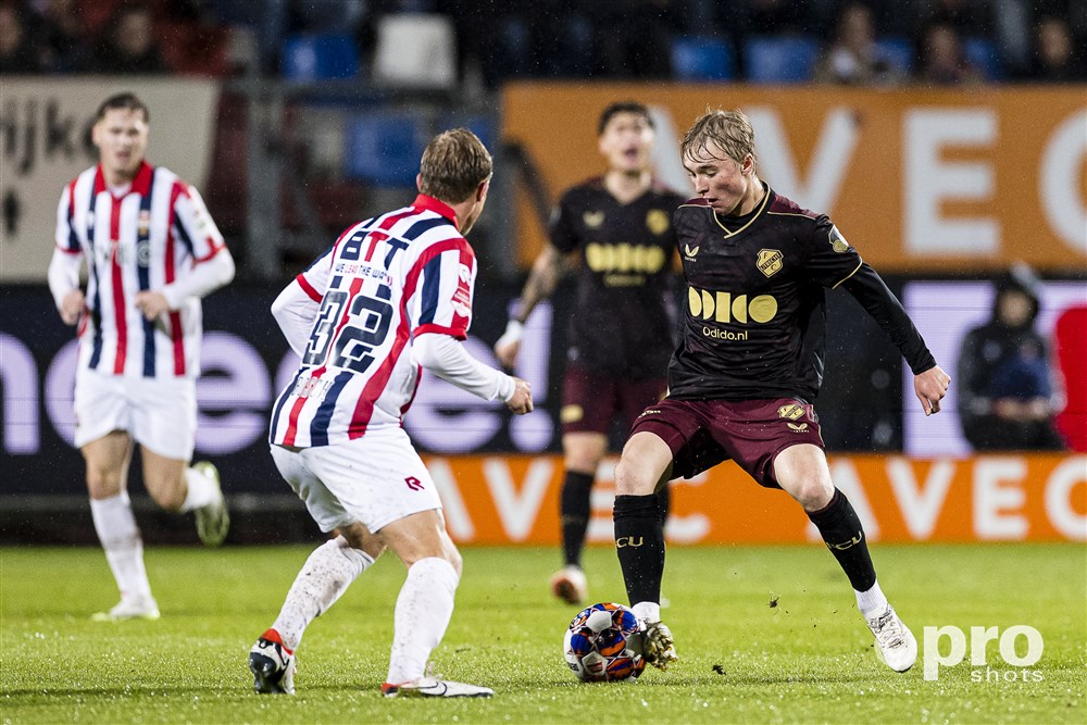 Beloftenploeg strijdend ten onder in Tilburg