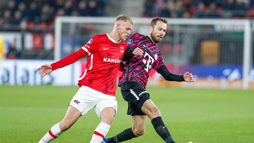 Knotsgek gelijkspel in Alkmaar: 5-5!