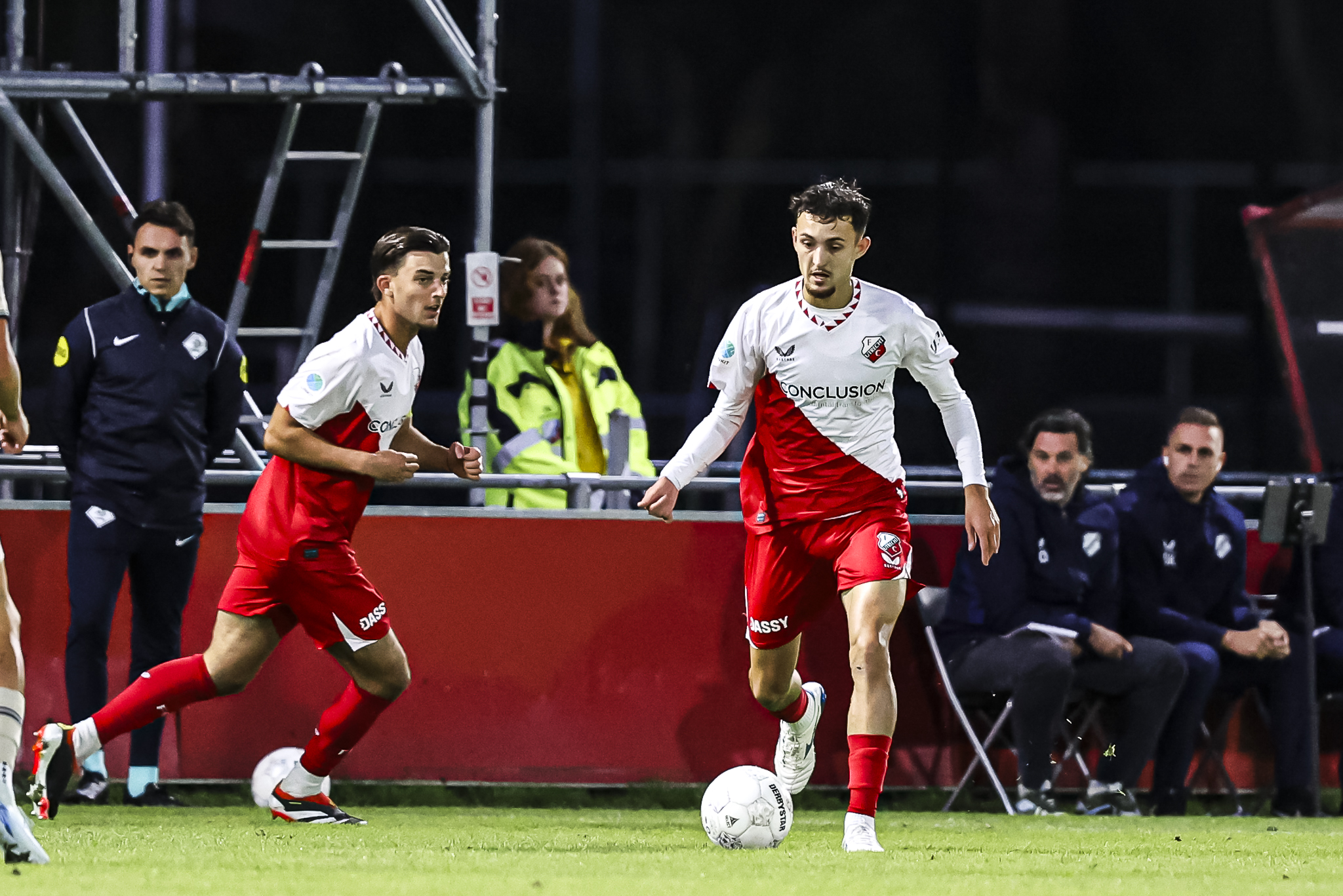 Sportcomplex Zoudenbalch het decor van Jong FC Utrecht - Telstar