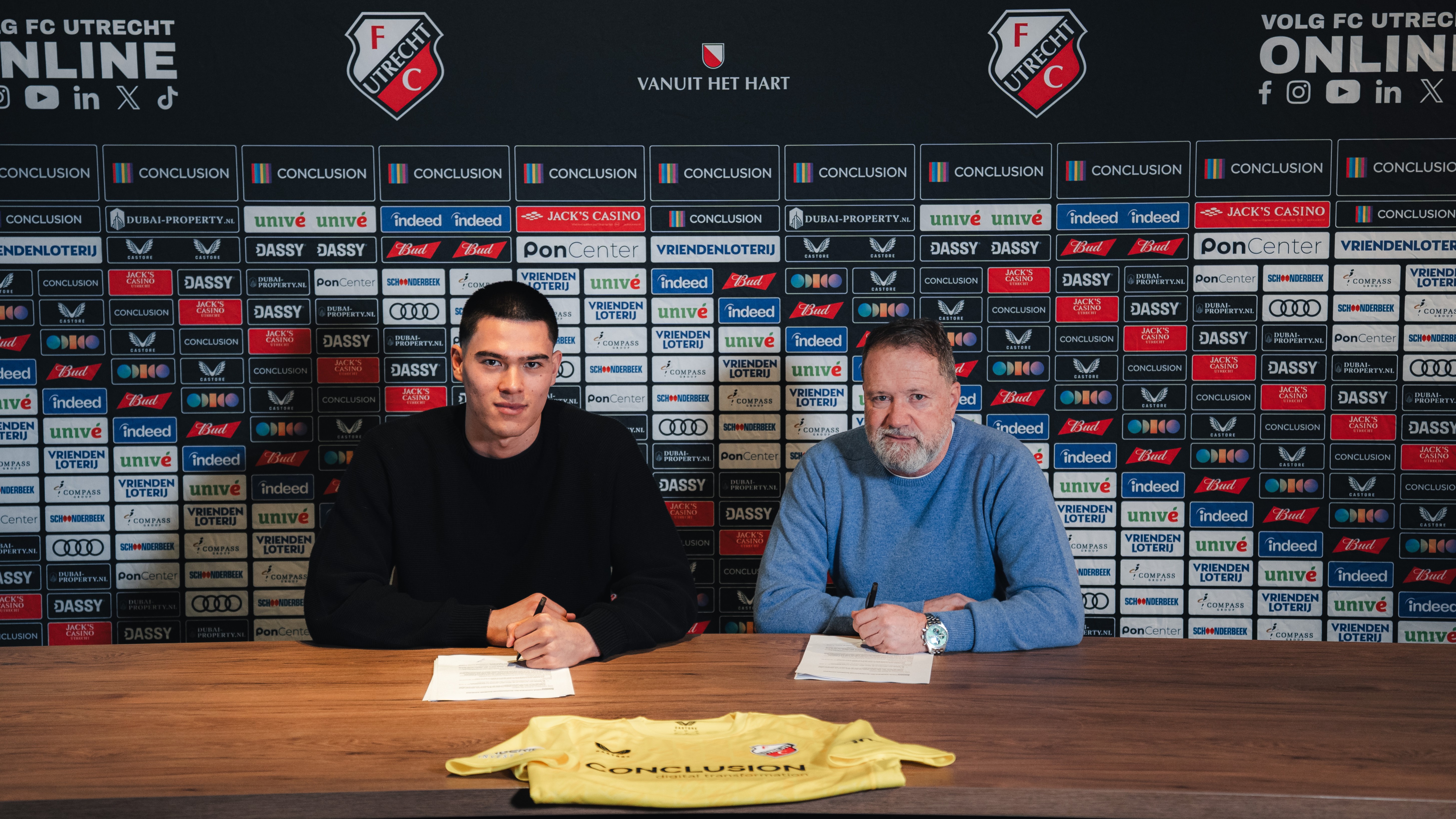 Mees Eppink verlengt contract bij FC Utrecht