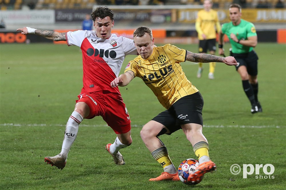 Beloften oogsten punt in Kerkrade