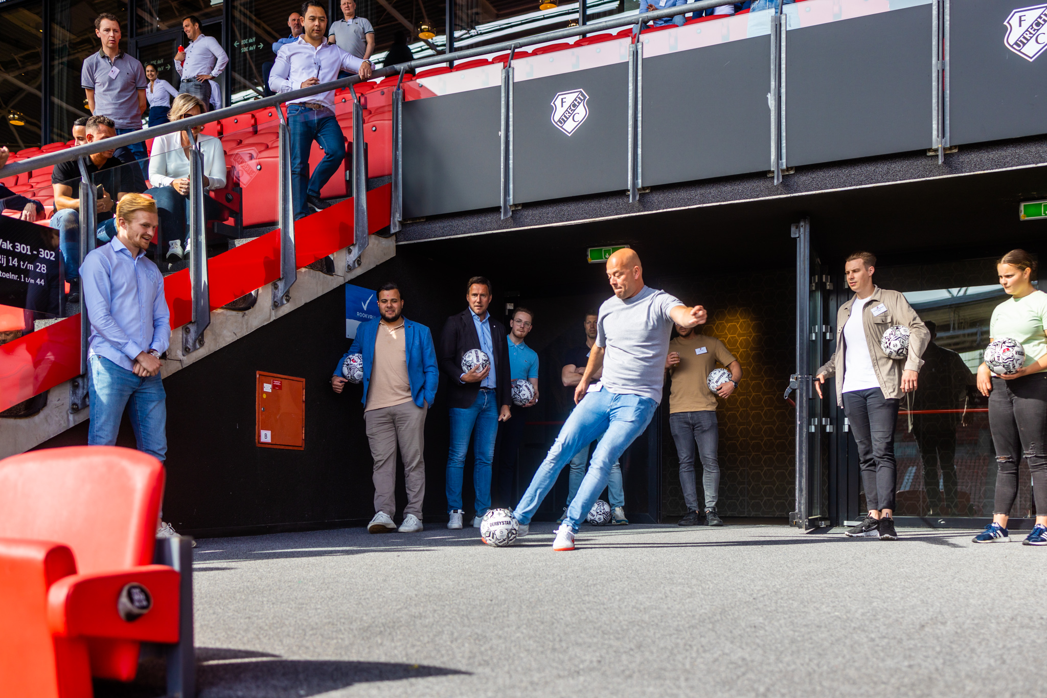 Hole-in-ones bij de vleet in Stadion Galgenwaard