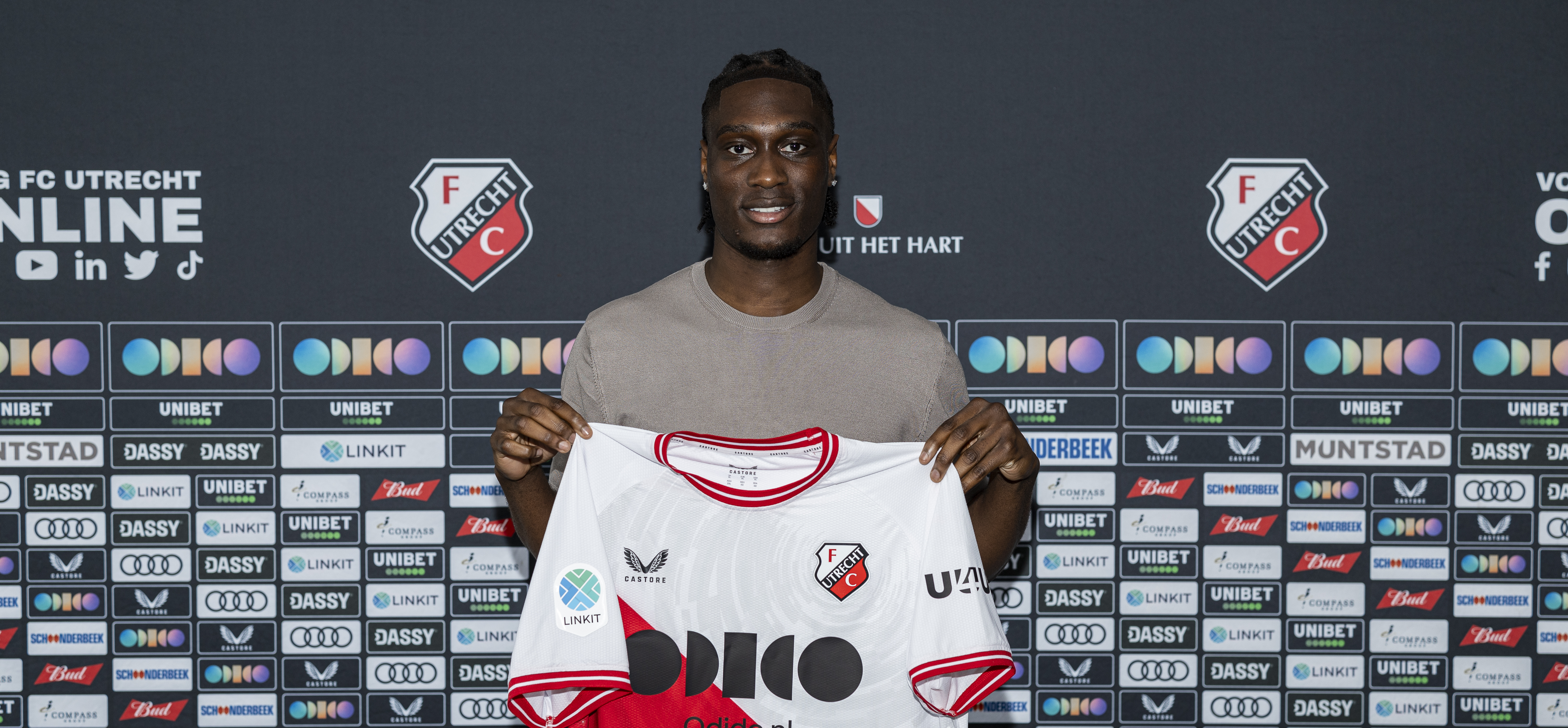 Gibson Yah langer verbonden aan FC Utrecht