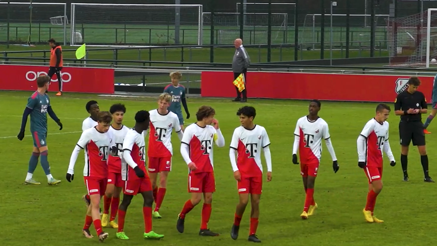 HIGHLIGHTS | FC&nbsp;Utrecht O17 en Feyenoord O17 in balans