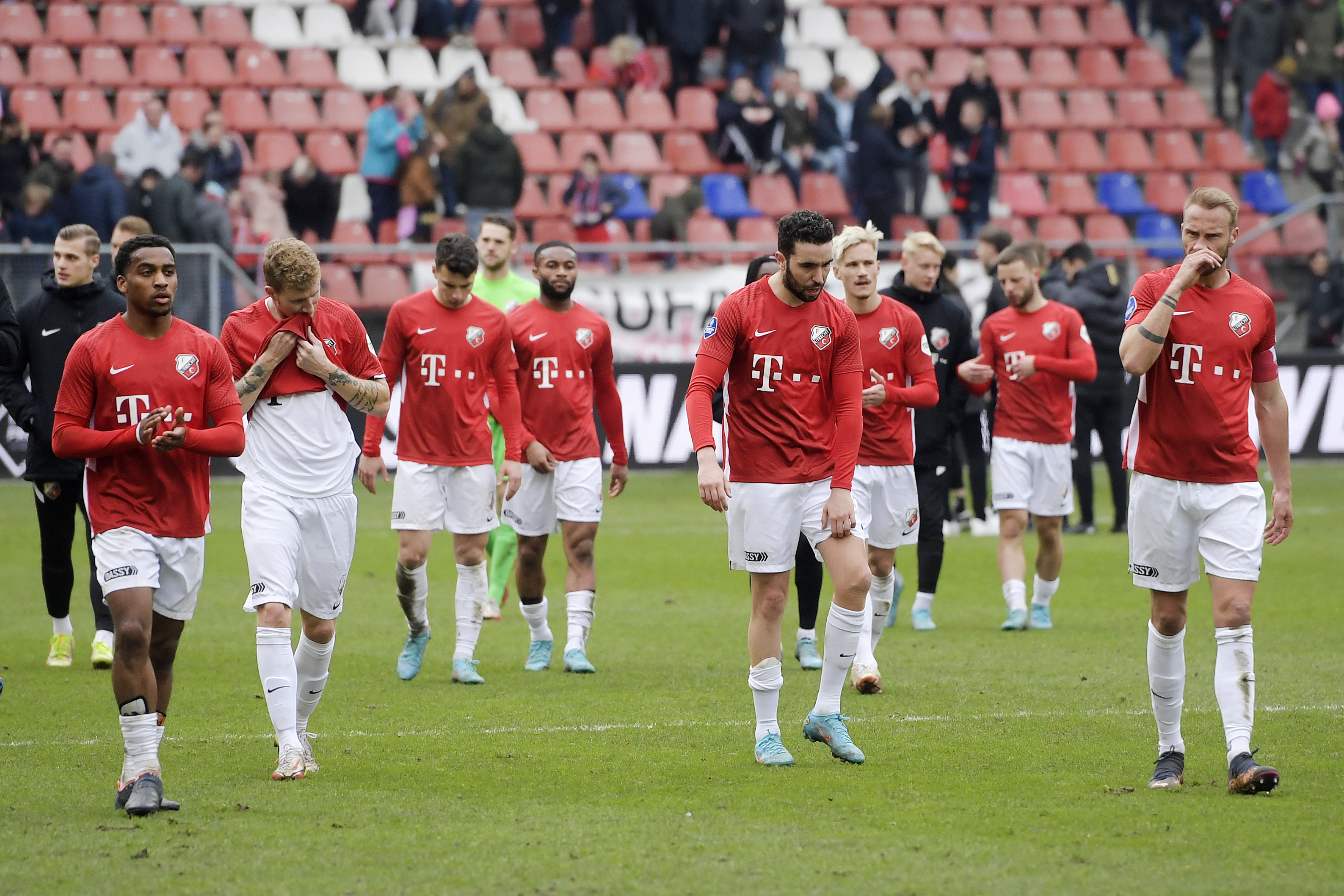 Met lege handen in Stadion Galgenwaard