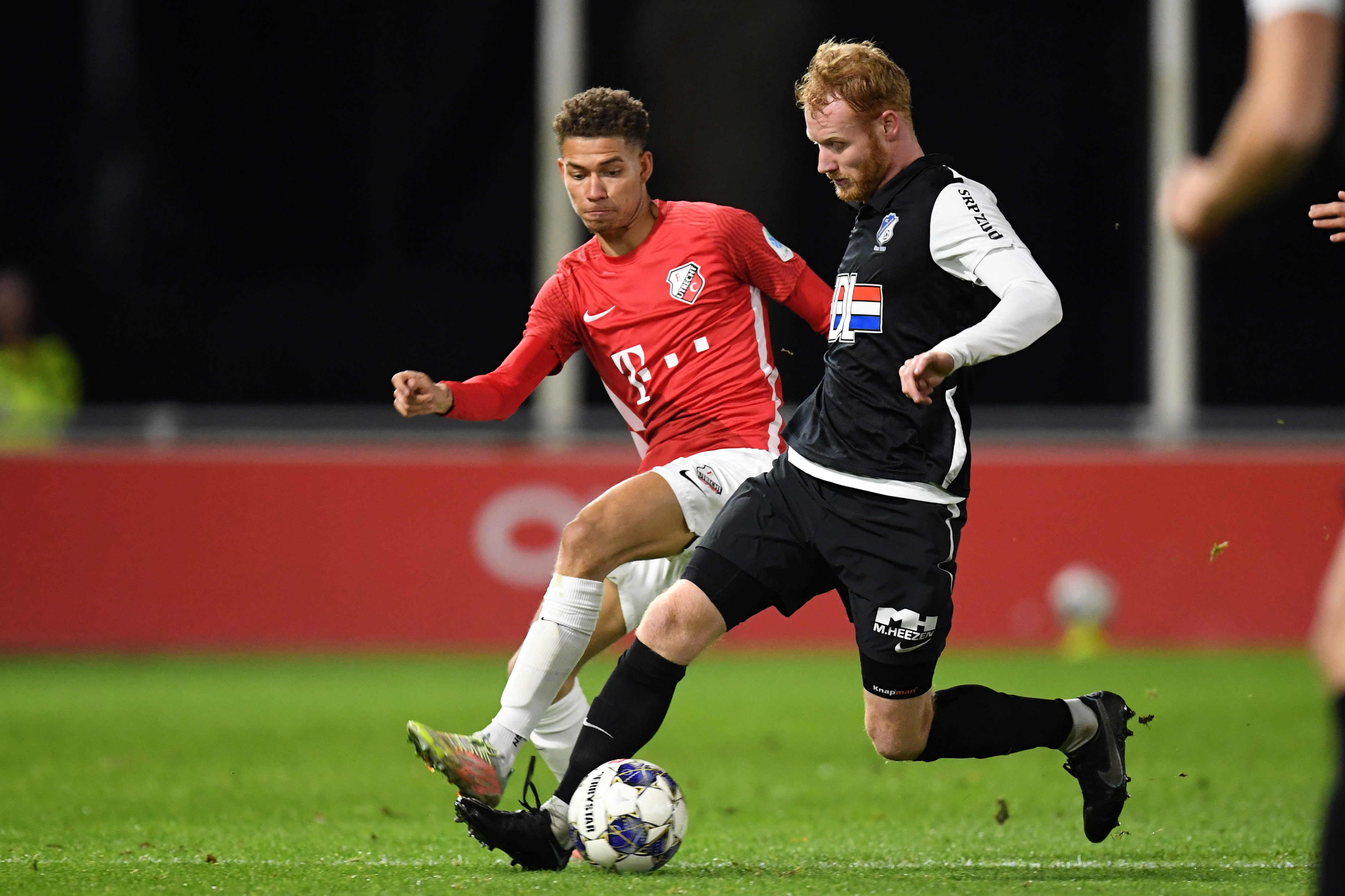 Jong FC Utrecht ontvangt koploper FC Volendam