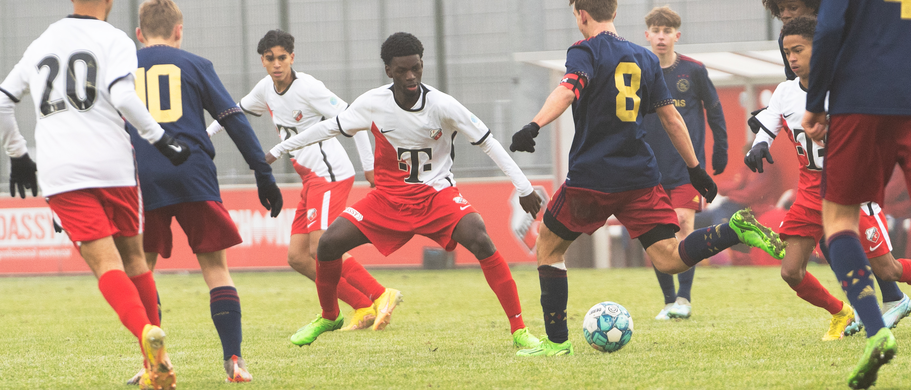 Wedstrijd van de Week: FC Utrecht O17 net aan de verkeerde kant van de score