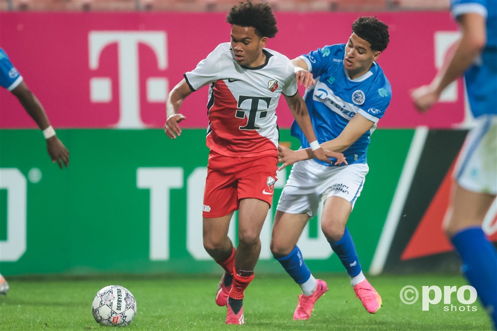 Beloftenploeg doet zichzelf tekort