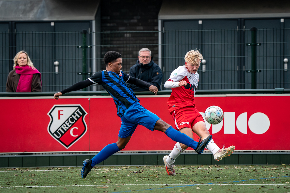 Wedstrijd van de Week: Drie goals en drie punten voor FC Utrecht O17