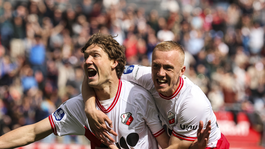 FC Utrecht is ook Go Ahead Eagles thuis de baas