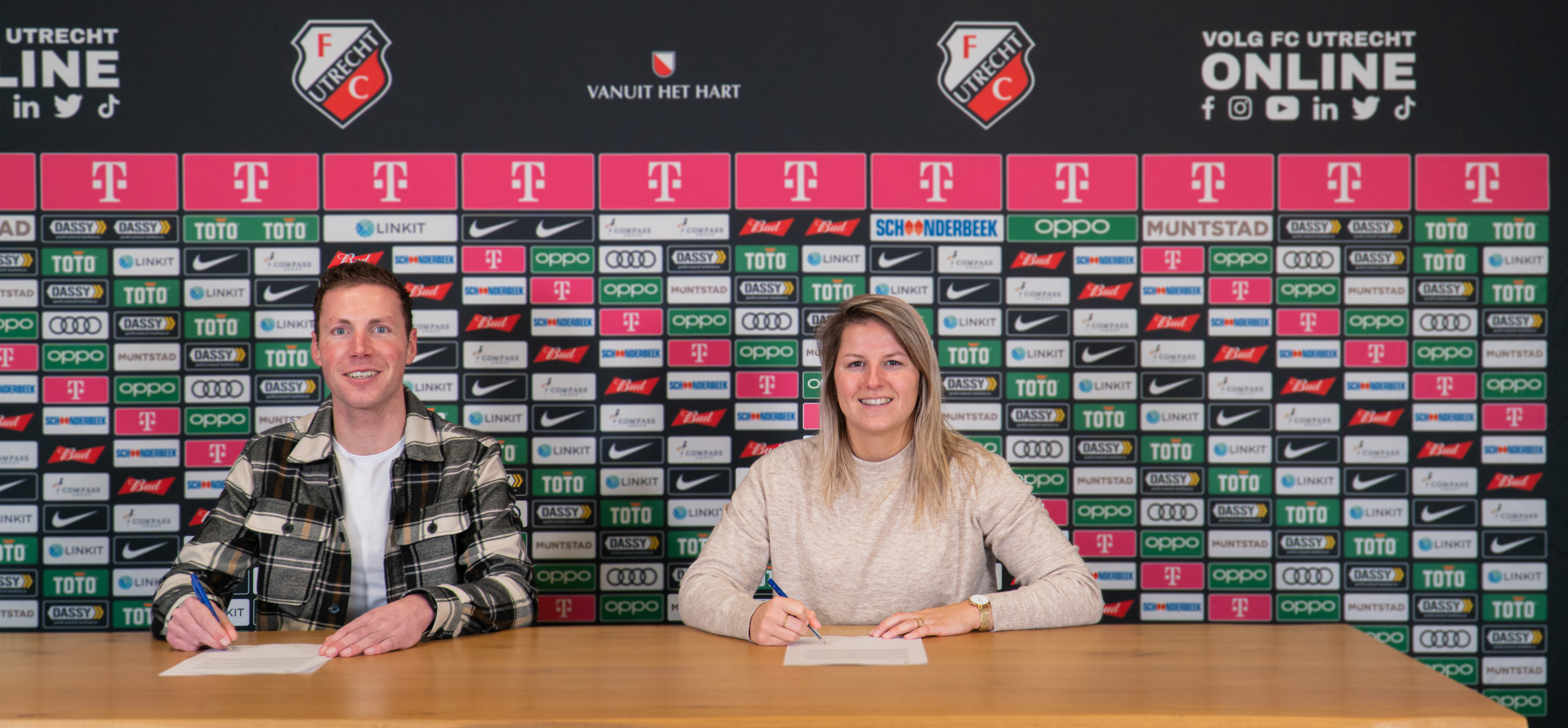 Jim Brinkhof nieuwe Hoofdtrainer Jong FC Utrecht Vrouwen