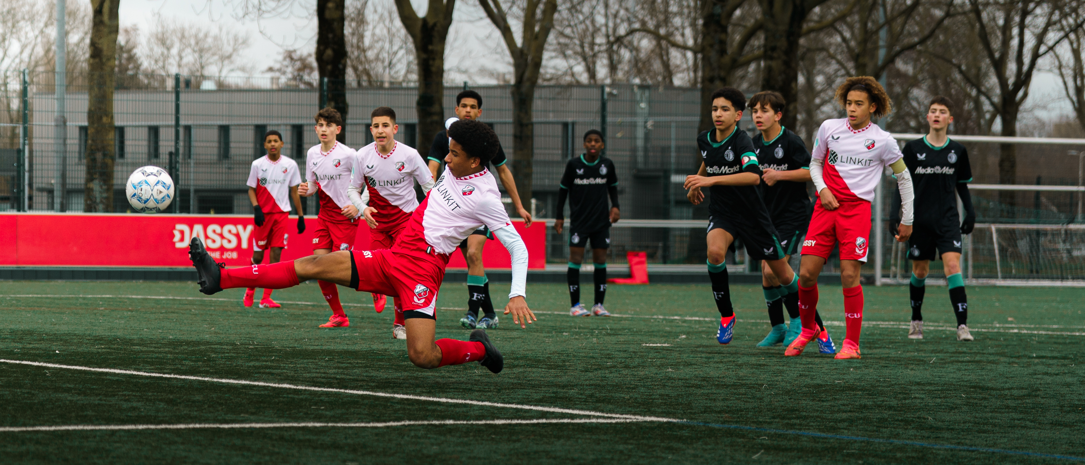Wedstrijd van de Week: FC Utrecht O14 moet zijn meerdere erkennen in Feyenoord O14