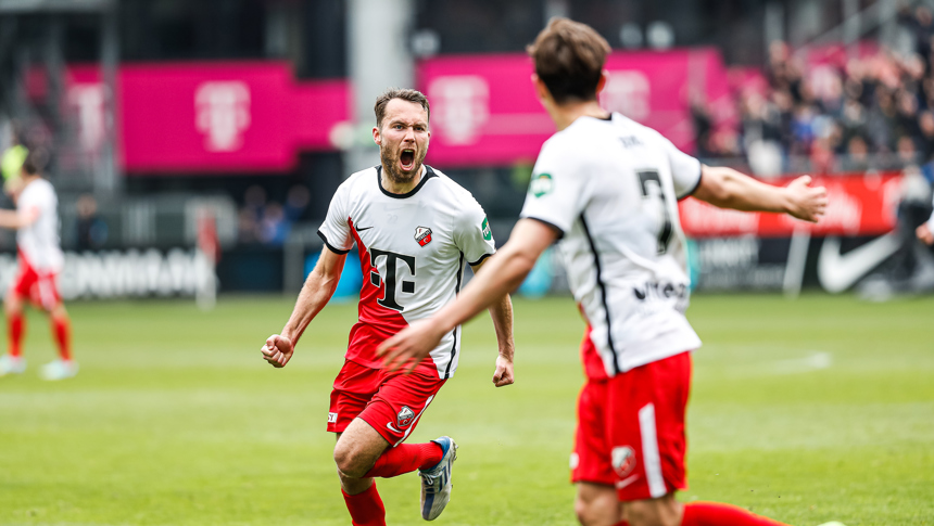 FC Utrecht heeft aan één treffer genoeg tegen FC Twente