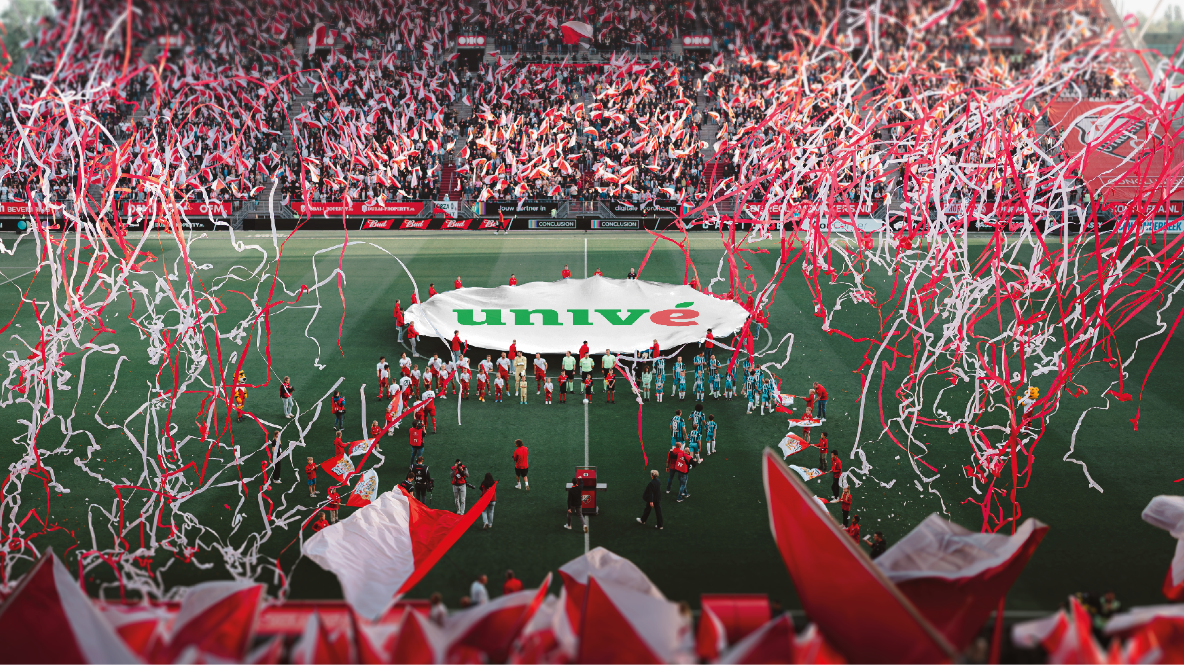 FC Utrecht en Univé slaan handen in elkaar