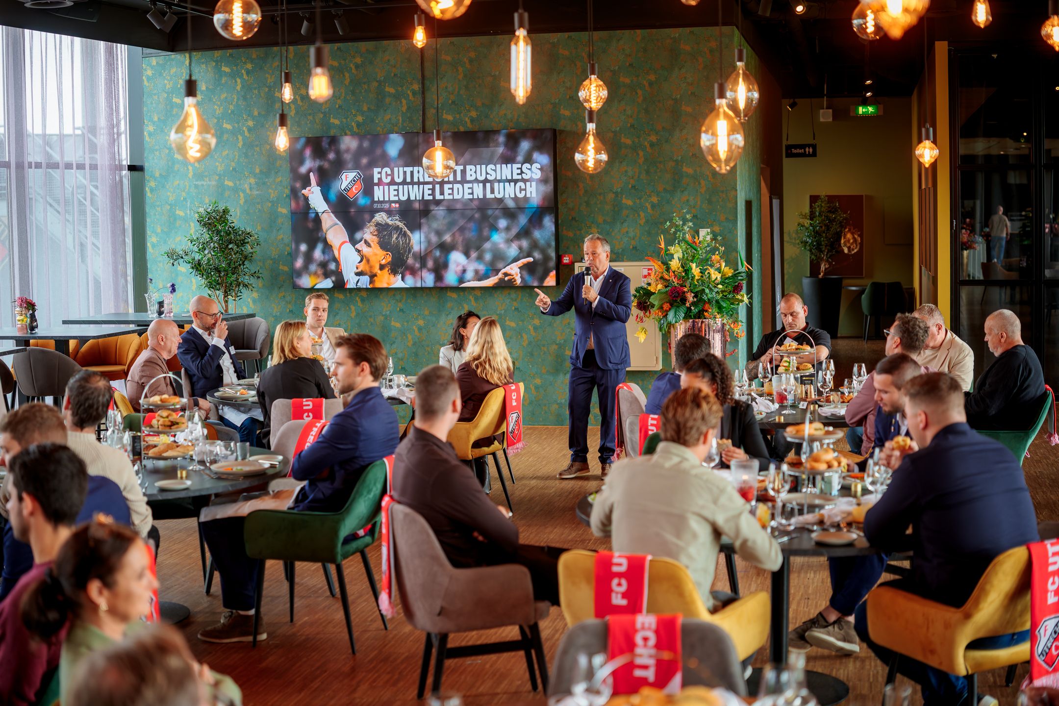 FC Utrecht Business verwelkomt nieuwe sponsoren en partners in Stadion Galgenwaard