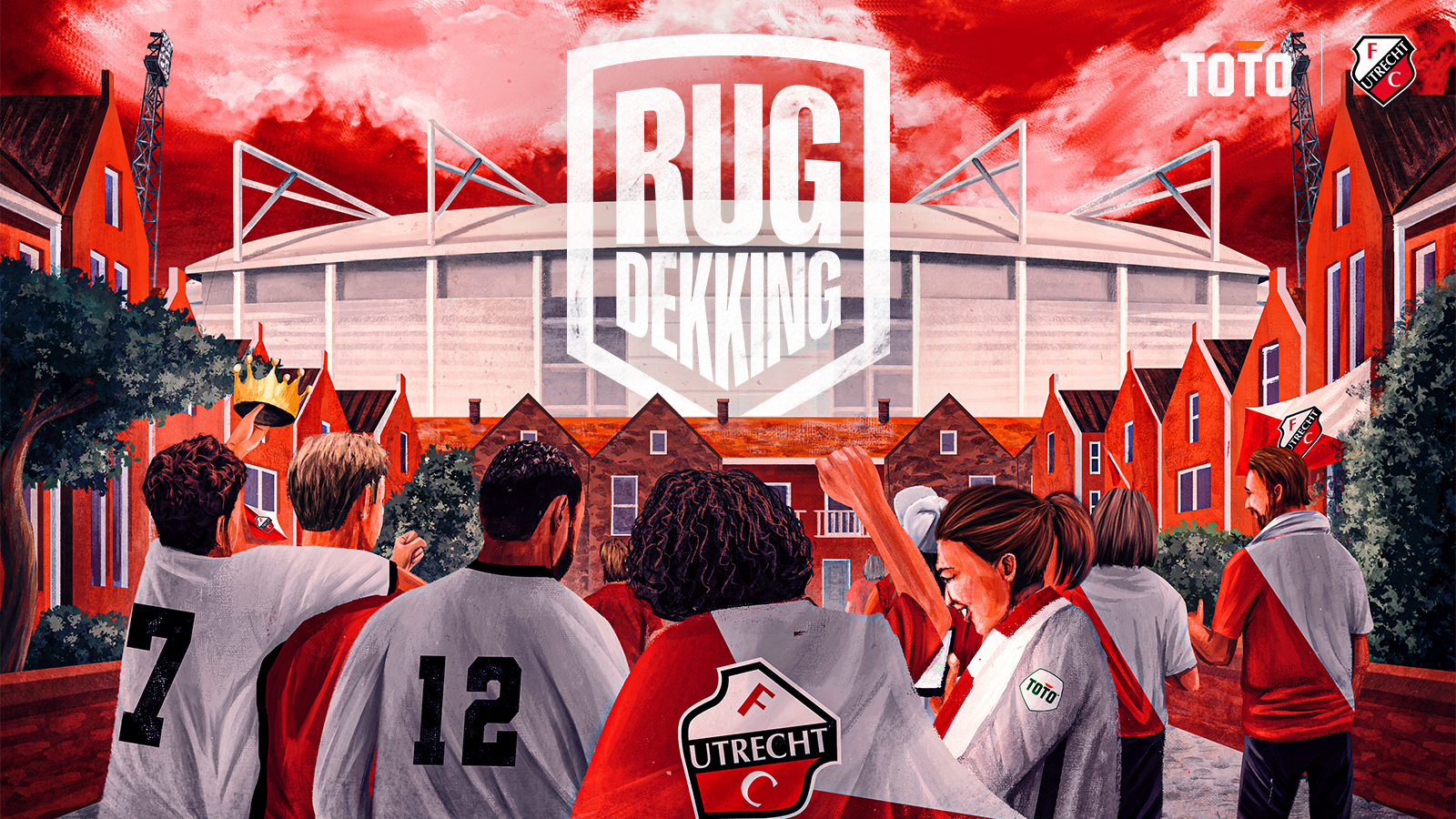 FC Utrecht en TOTO introduceren: TOTO Rugdekking