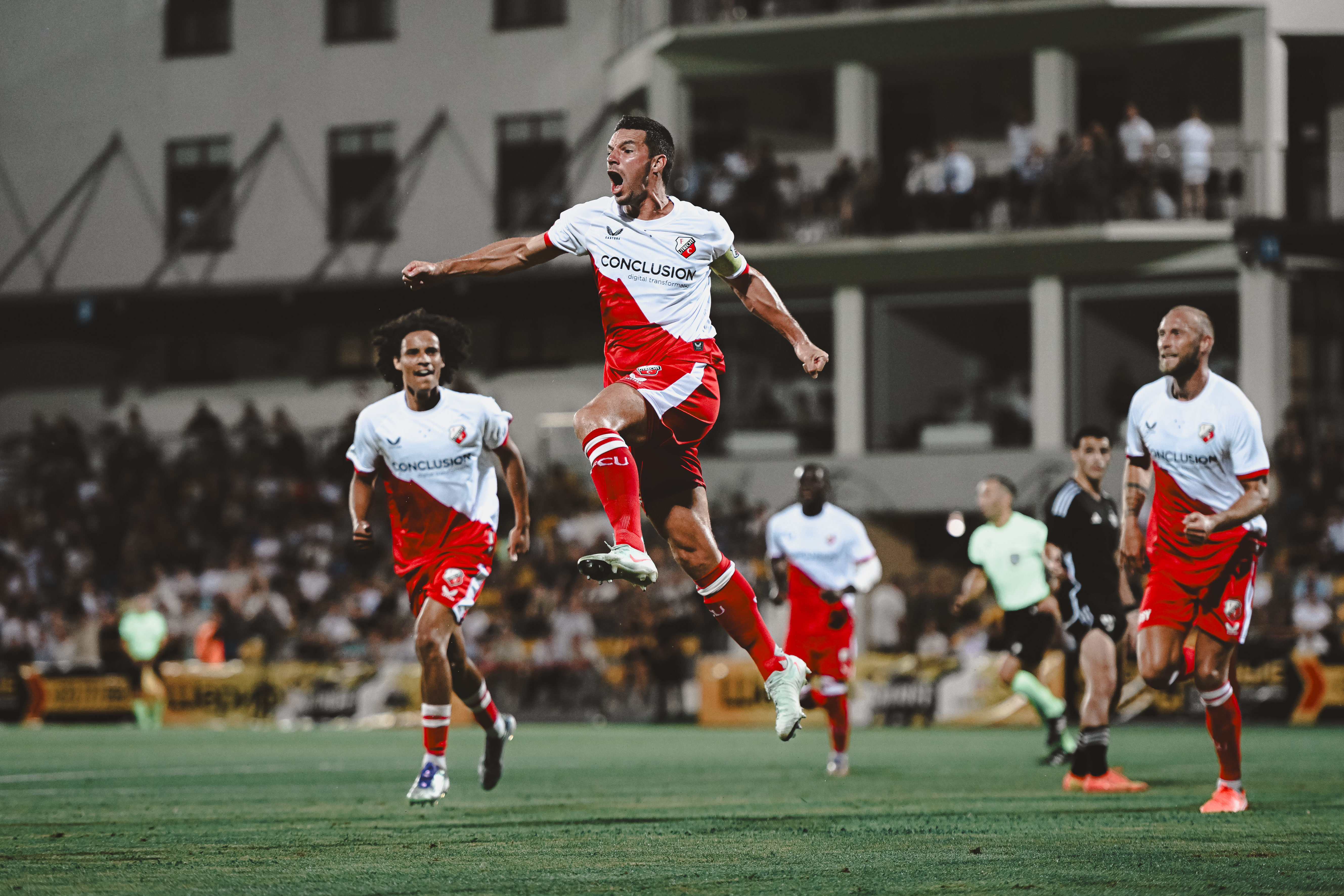 FC Utrecht start geweldig in Europa