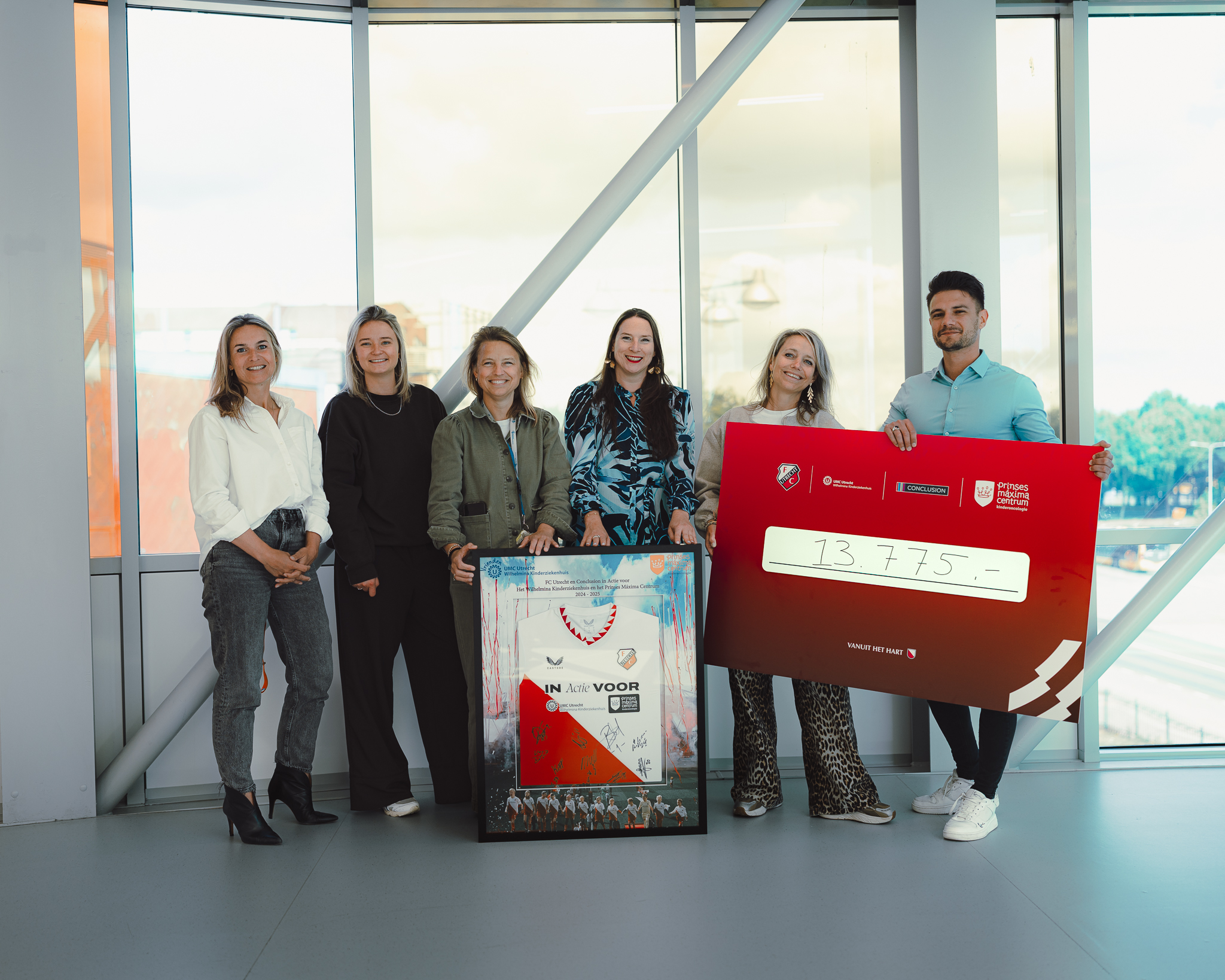Prachtig geldbedrag voor Utrechtse ziekenhuizen