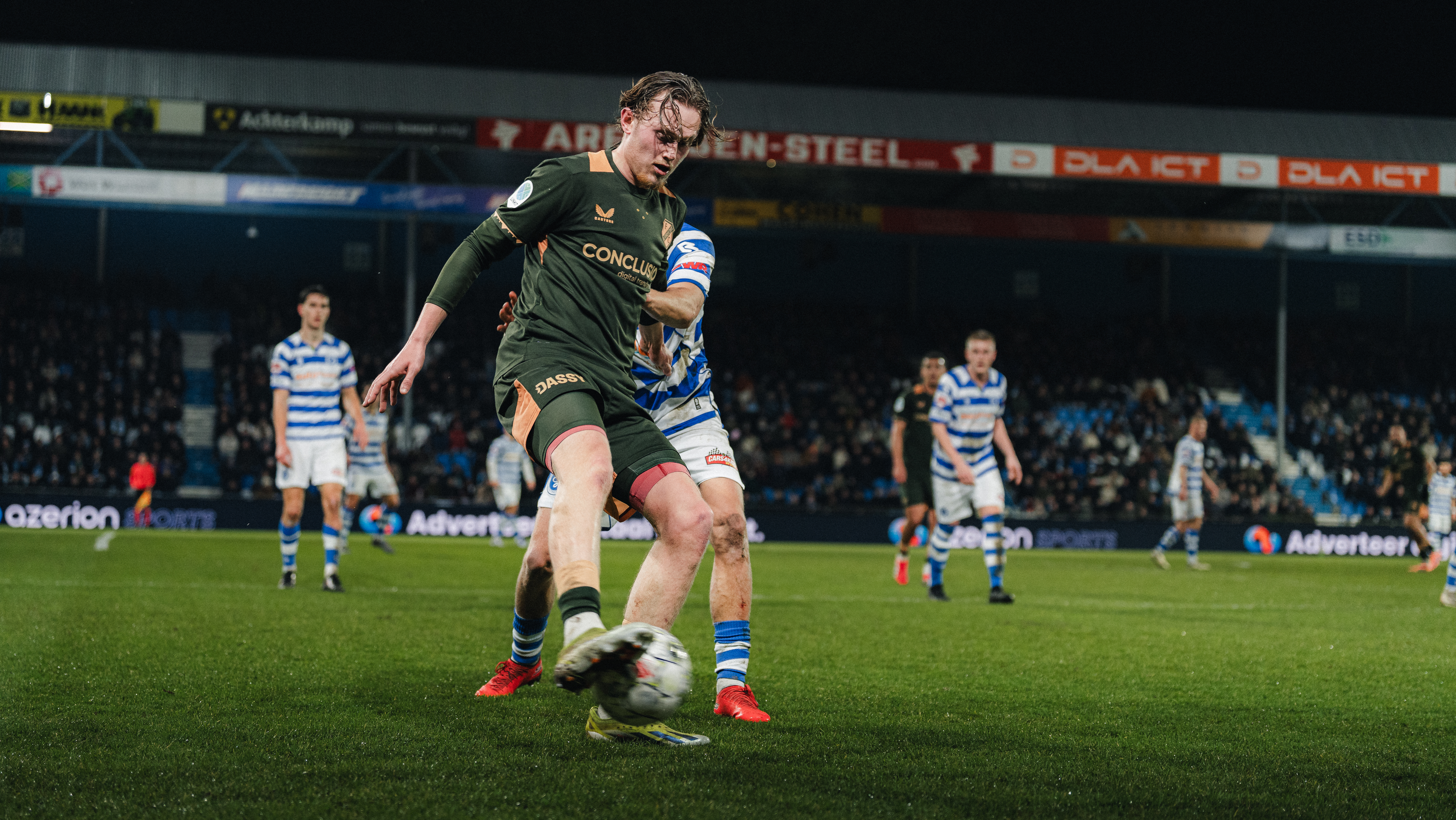 Jong FC Utrecht onderuit in Doetinchem