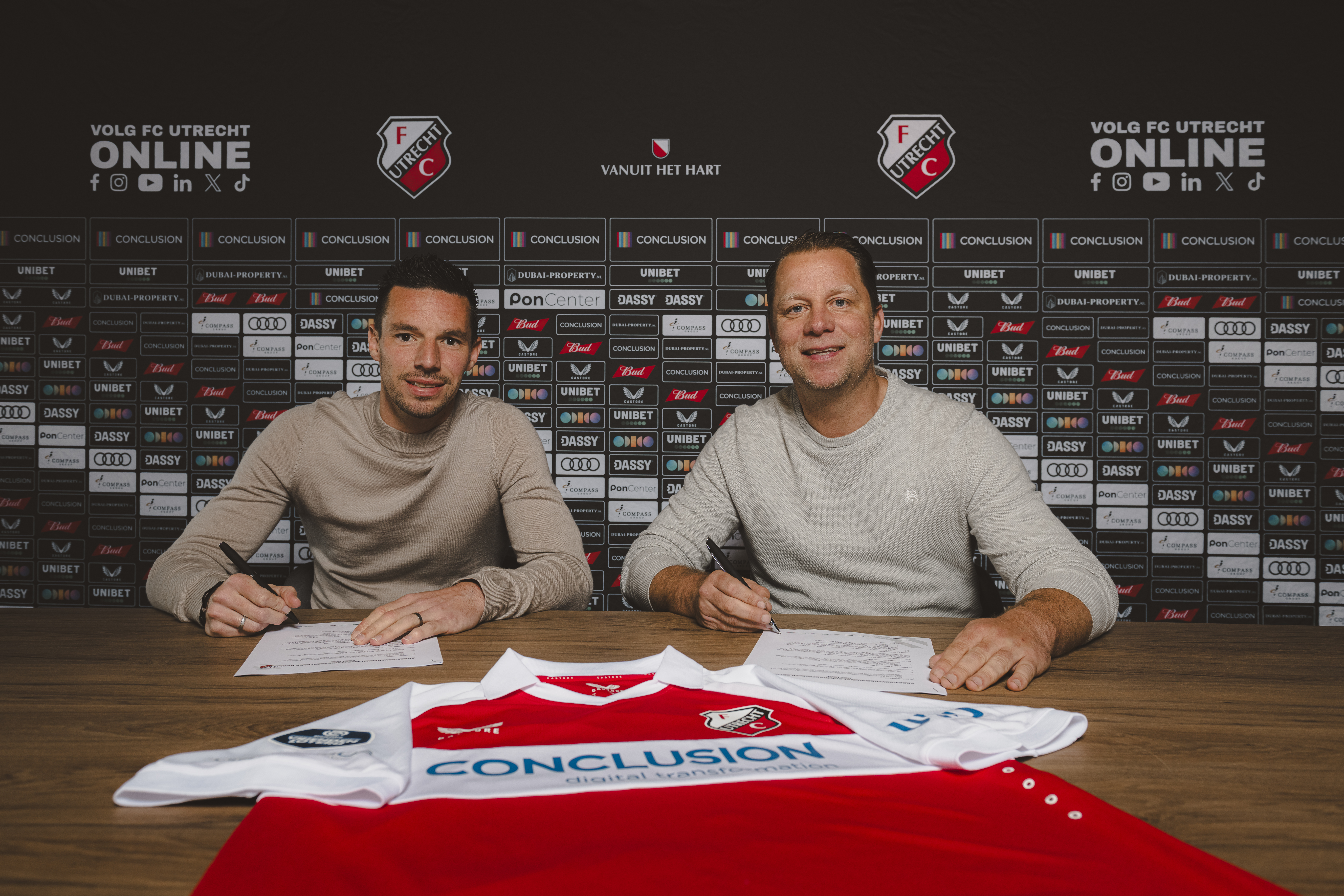 Nick Viergever verlengt contract bij FC Utrecht