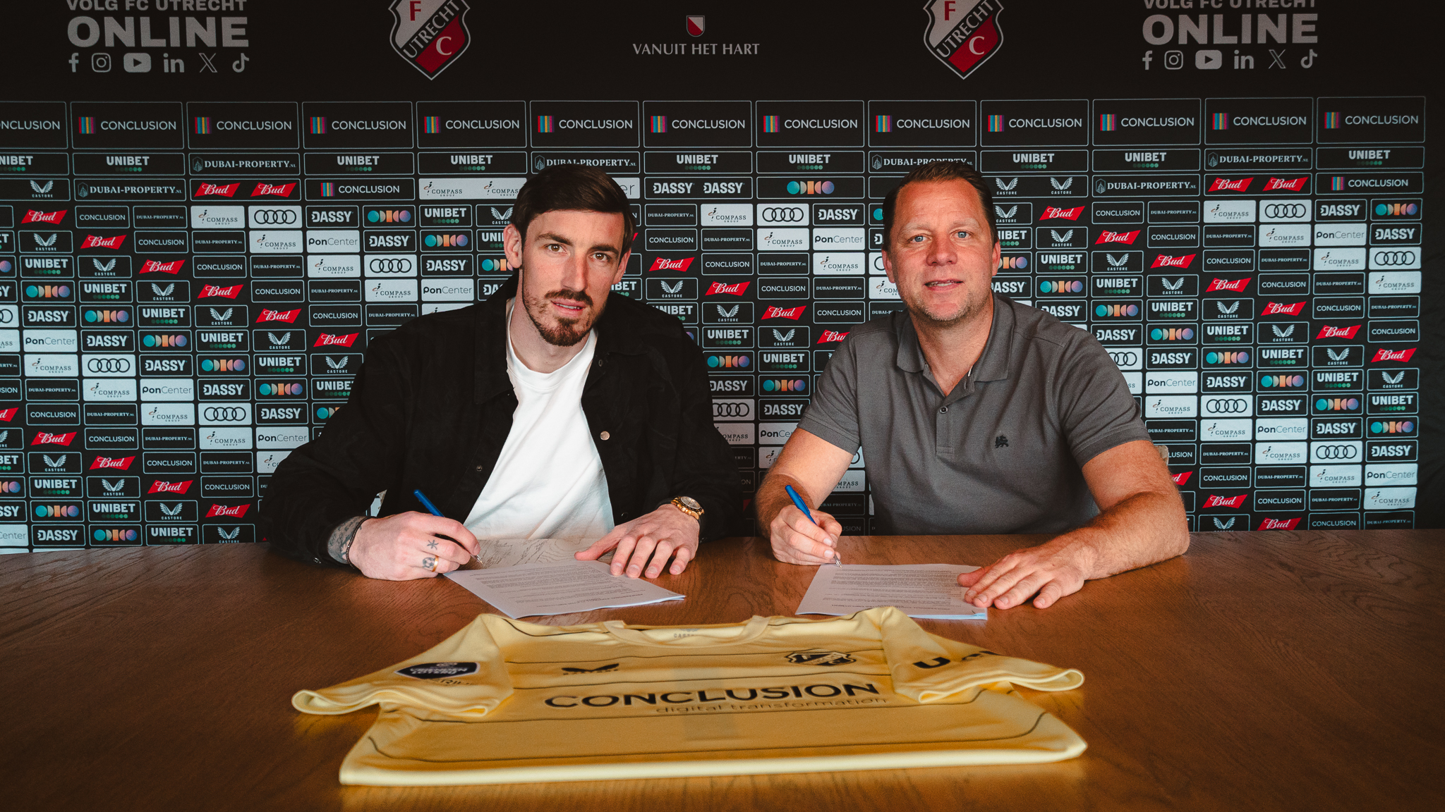 Vasilis Barkas blijft bij FC Utrecht!