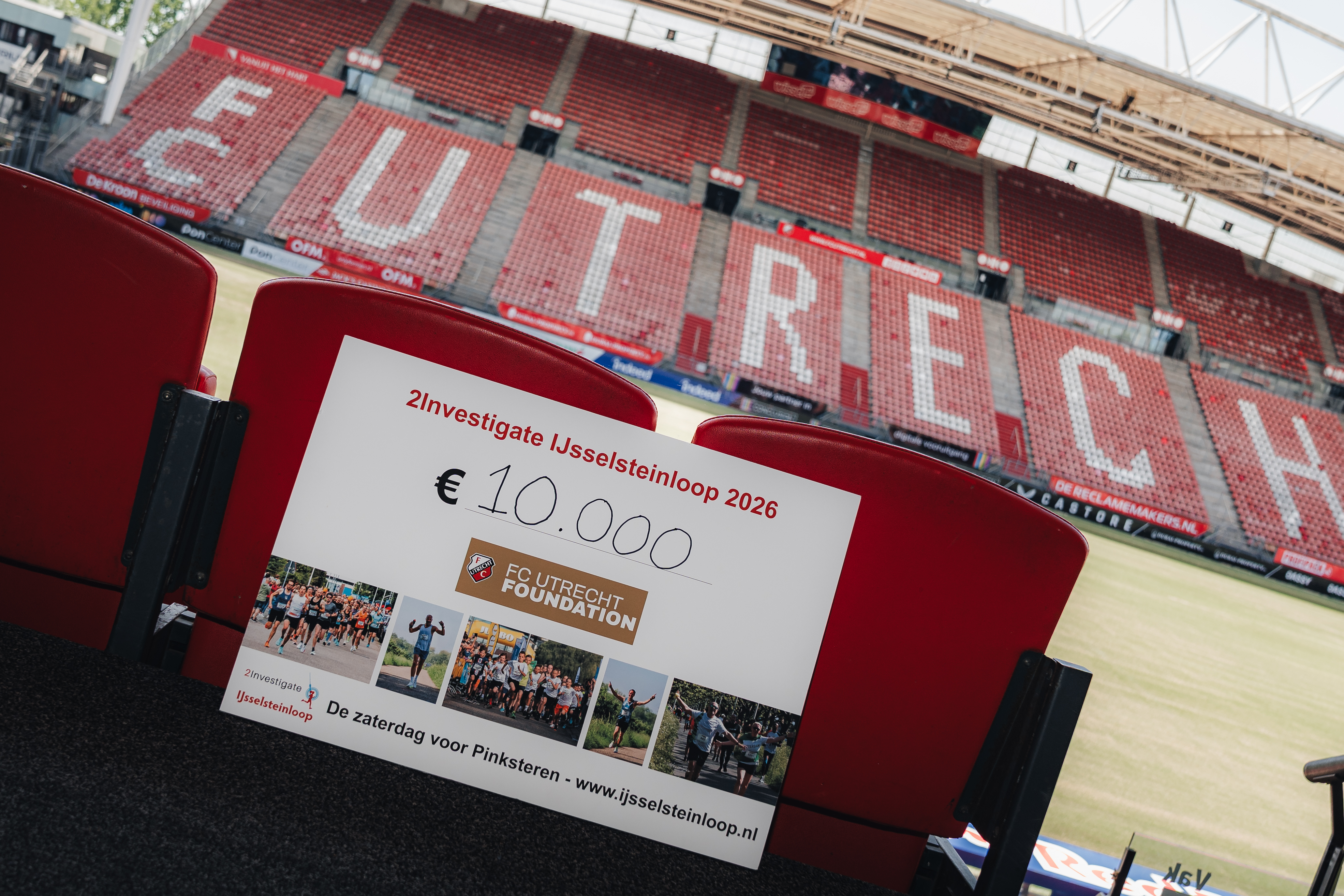 FC Utrecht Foundation één van de goede doelen tijdens 43ste IJsselsteinloop