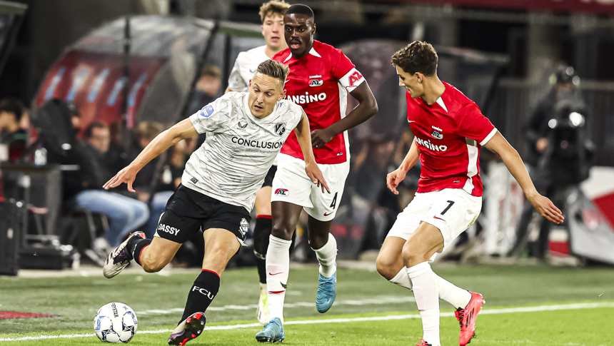 Overwinning om in te lijsten: FC Utrecht klopt AZ in Alkmaar