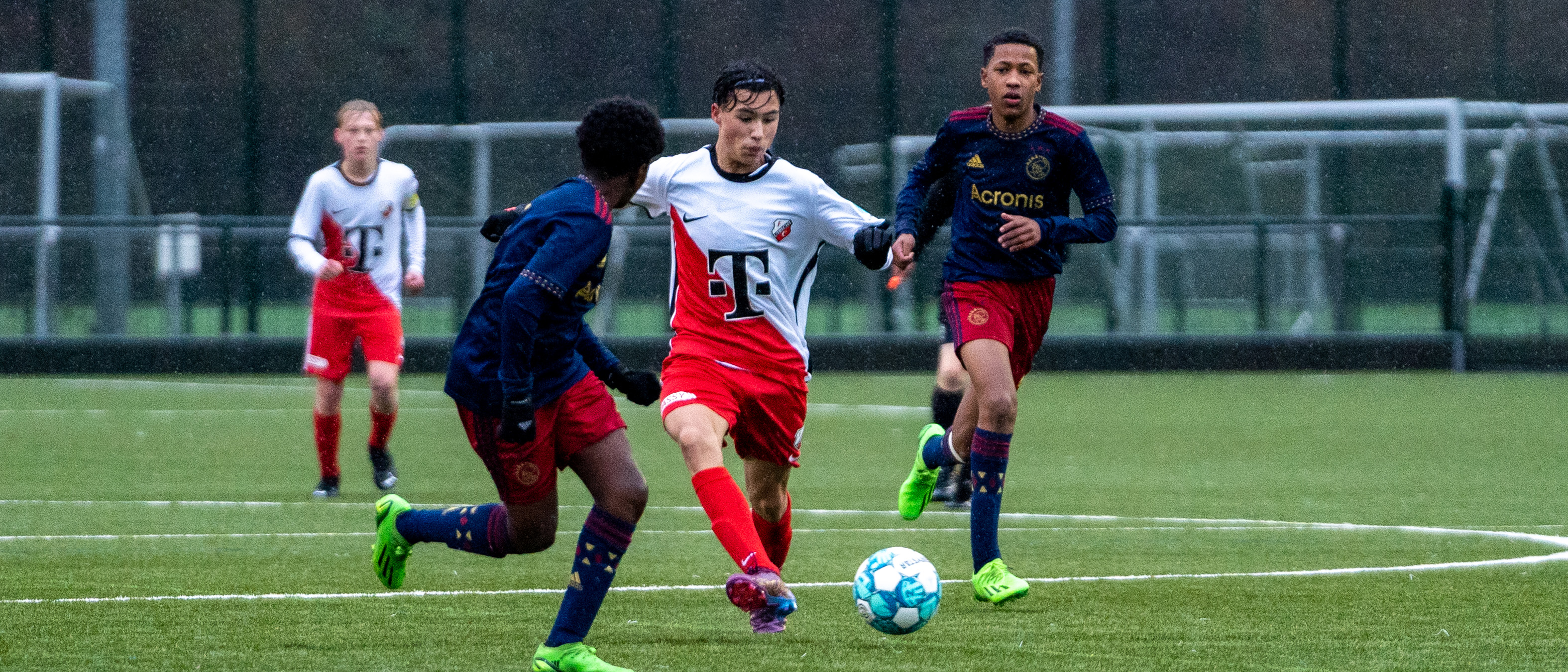 Geen derde trofee voor FC Utrecht O14